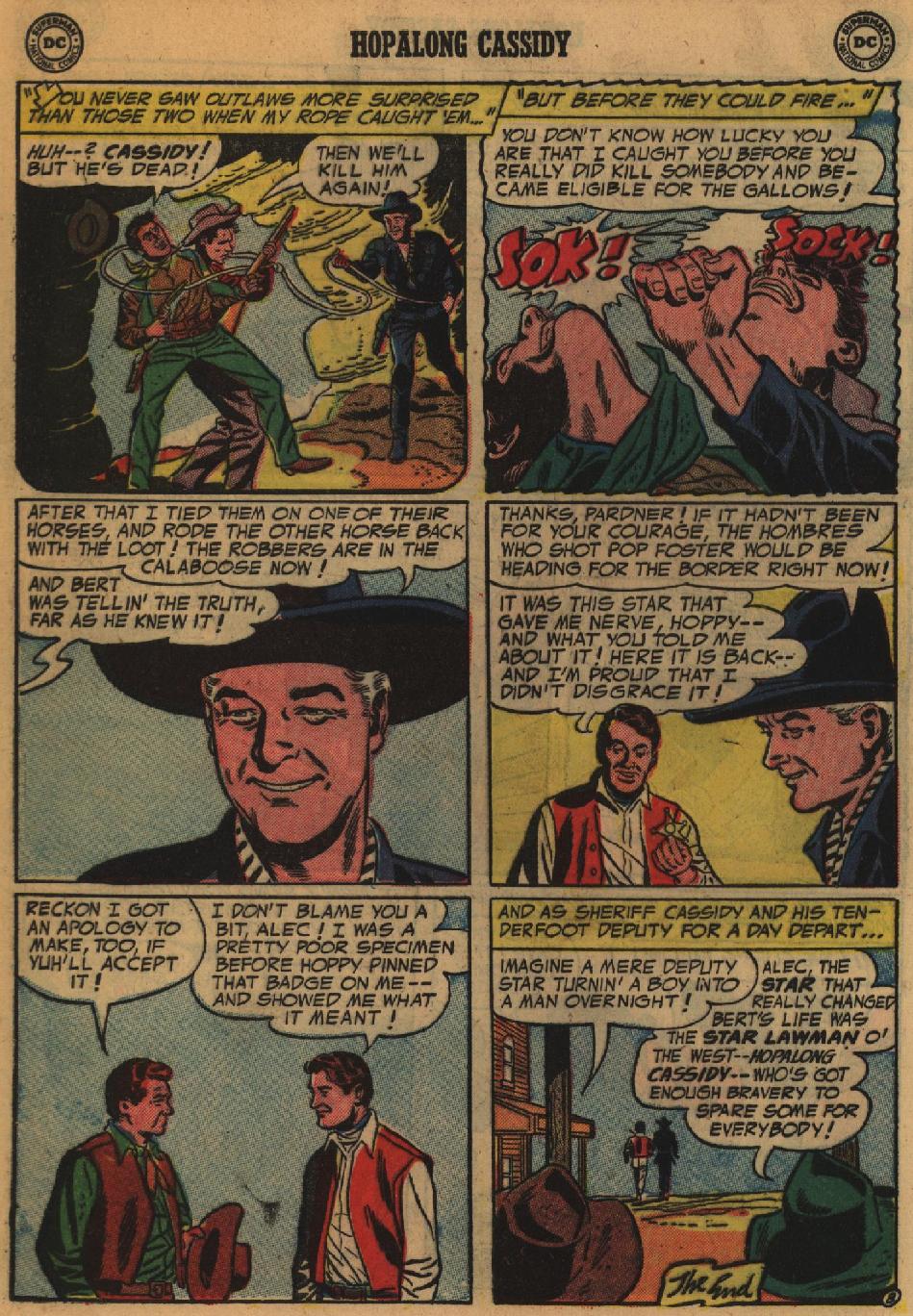 Read online Hopalong Cassidy comic -  Issue #93 - 32