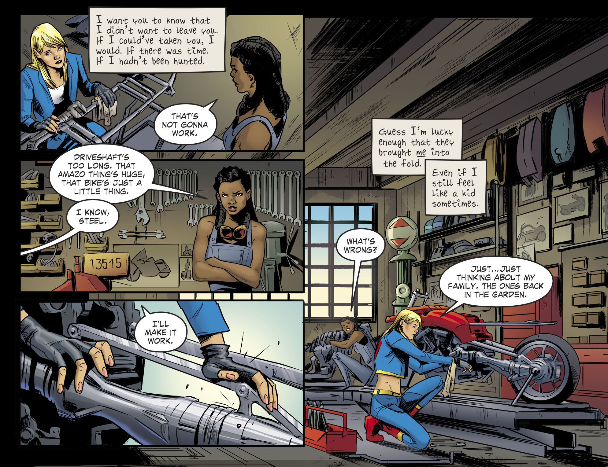 Read online Gotham City Garage comic -  Issue #9 - 11