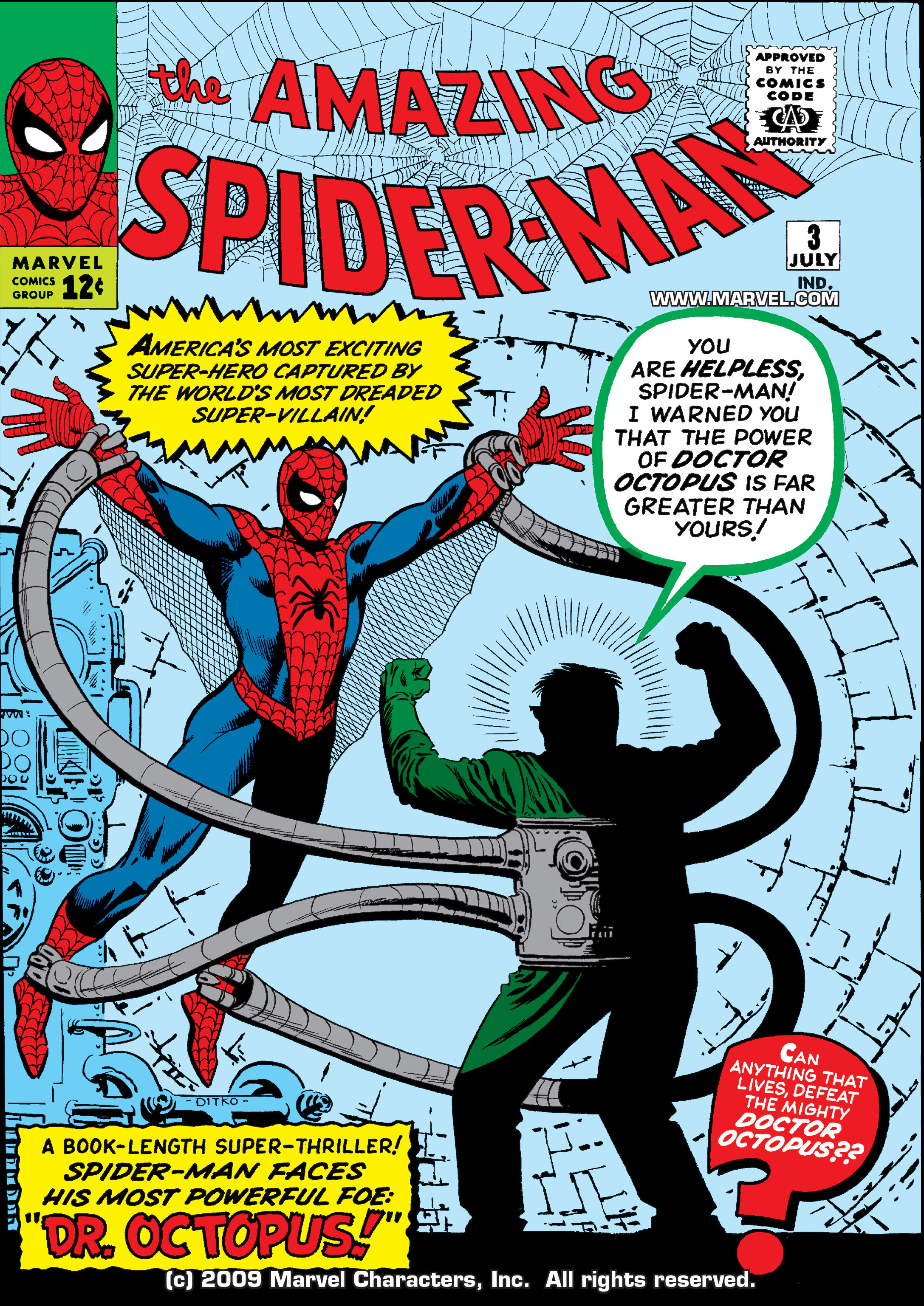 Read online The Amazing Spider-Man (1963) comic -  Issue #3 - 1