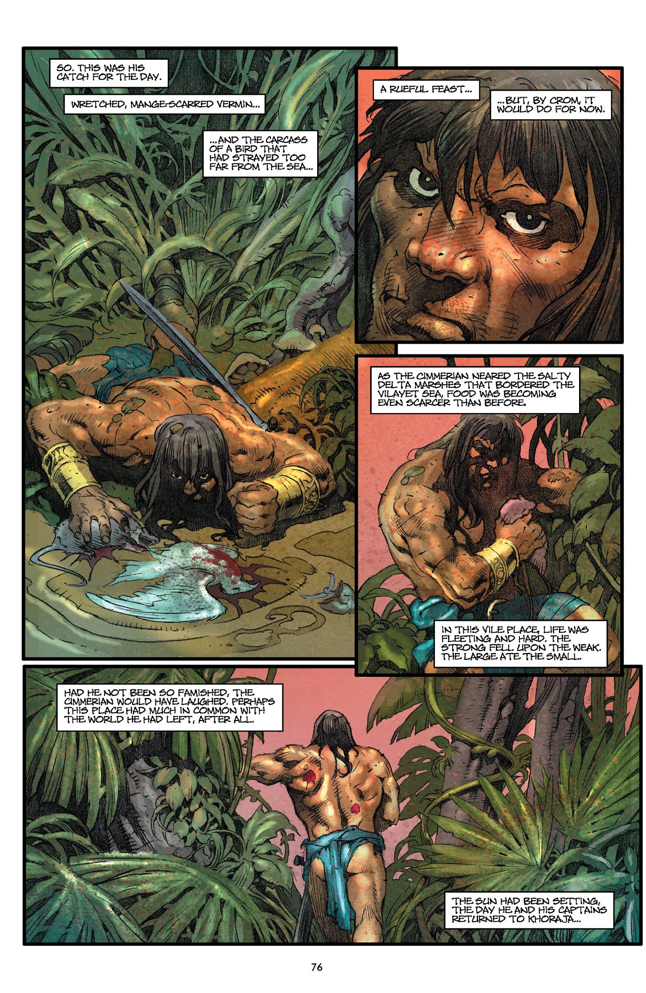 Read online Conan Omnibus comic -  Issue # TPB 4 (Part 1) - 76