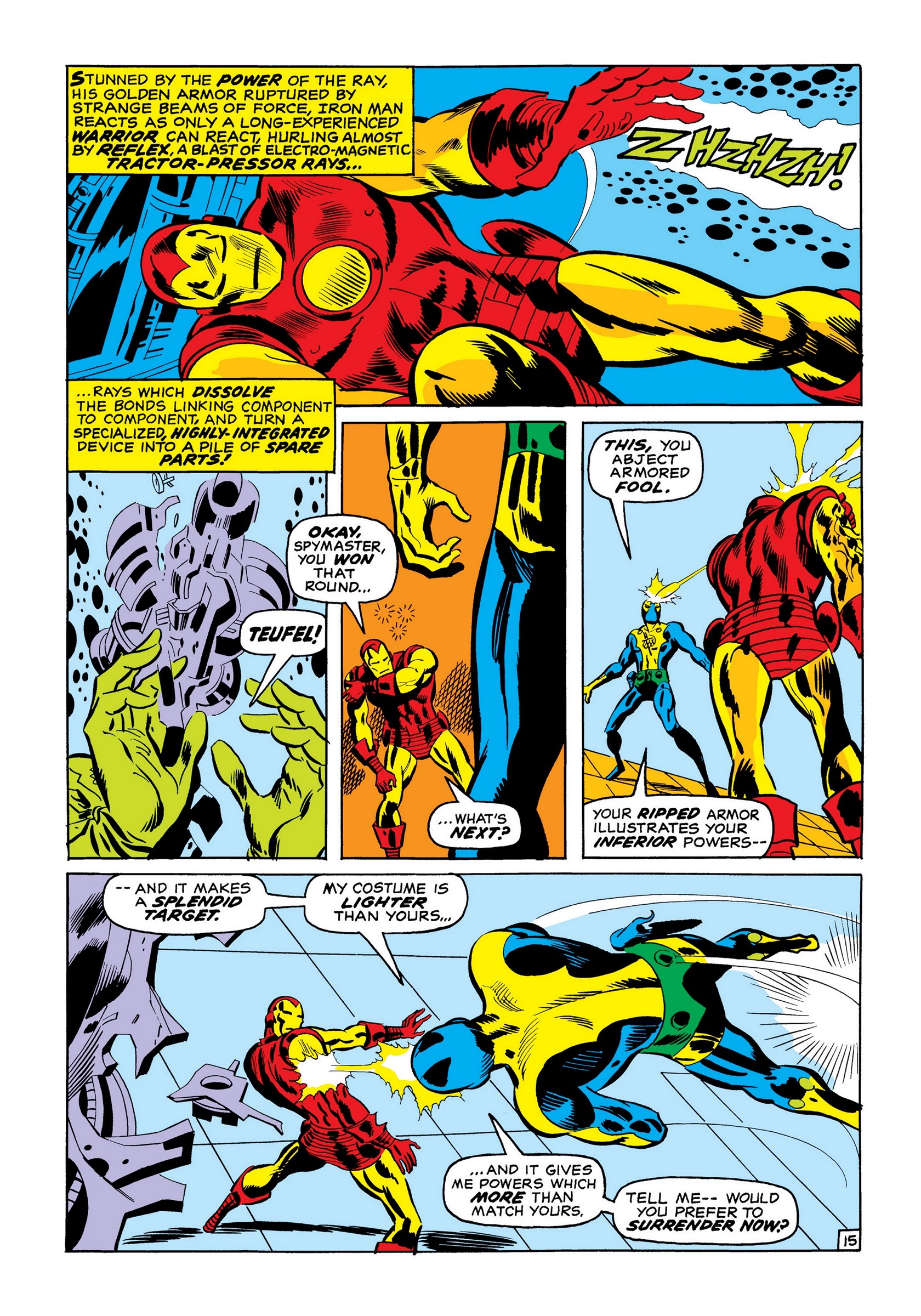 Read online Marvel Masterworks: The Invincible Iron Man comic -  Issue # TPB 7 (Part 2) - 83