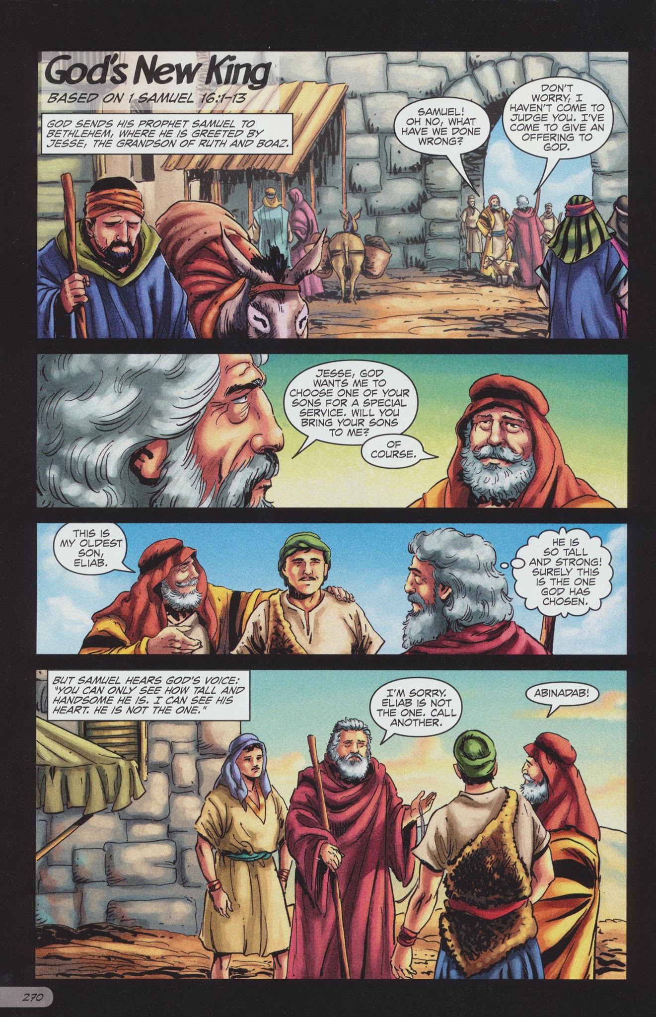 Read online The Action Bible comic -  Issue # TPB 1 - 274