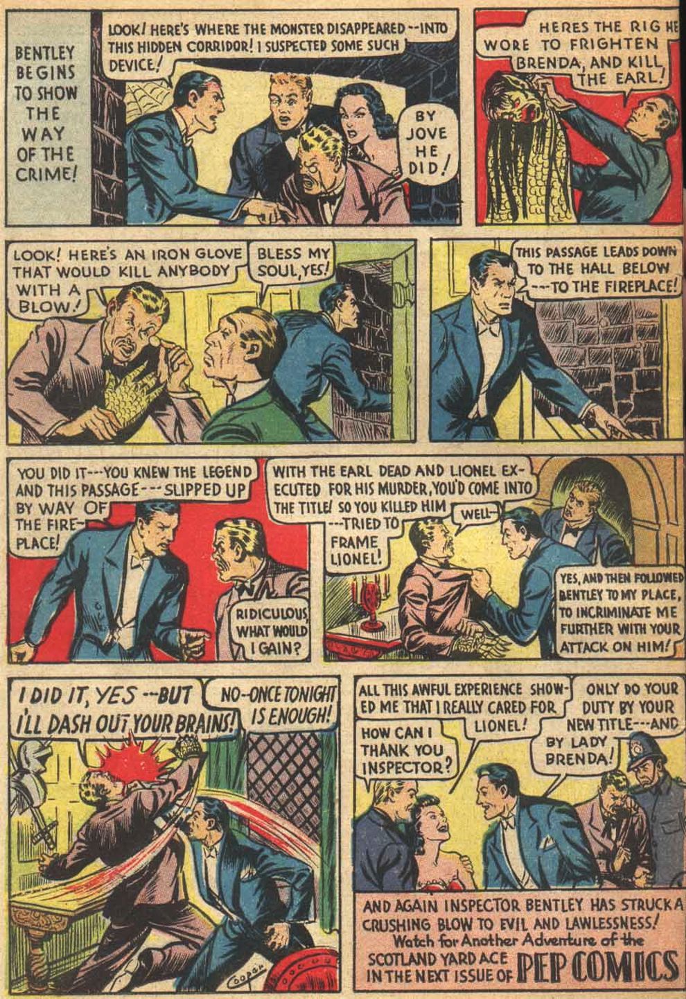 Read online Pep Comics comic -  Issue #4 - 65