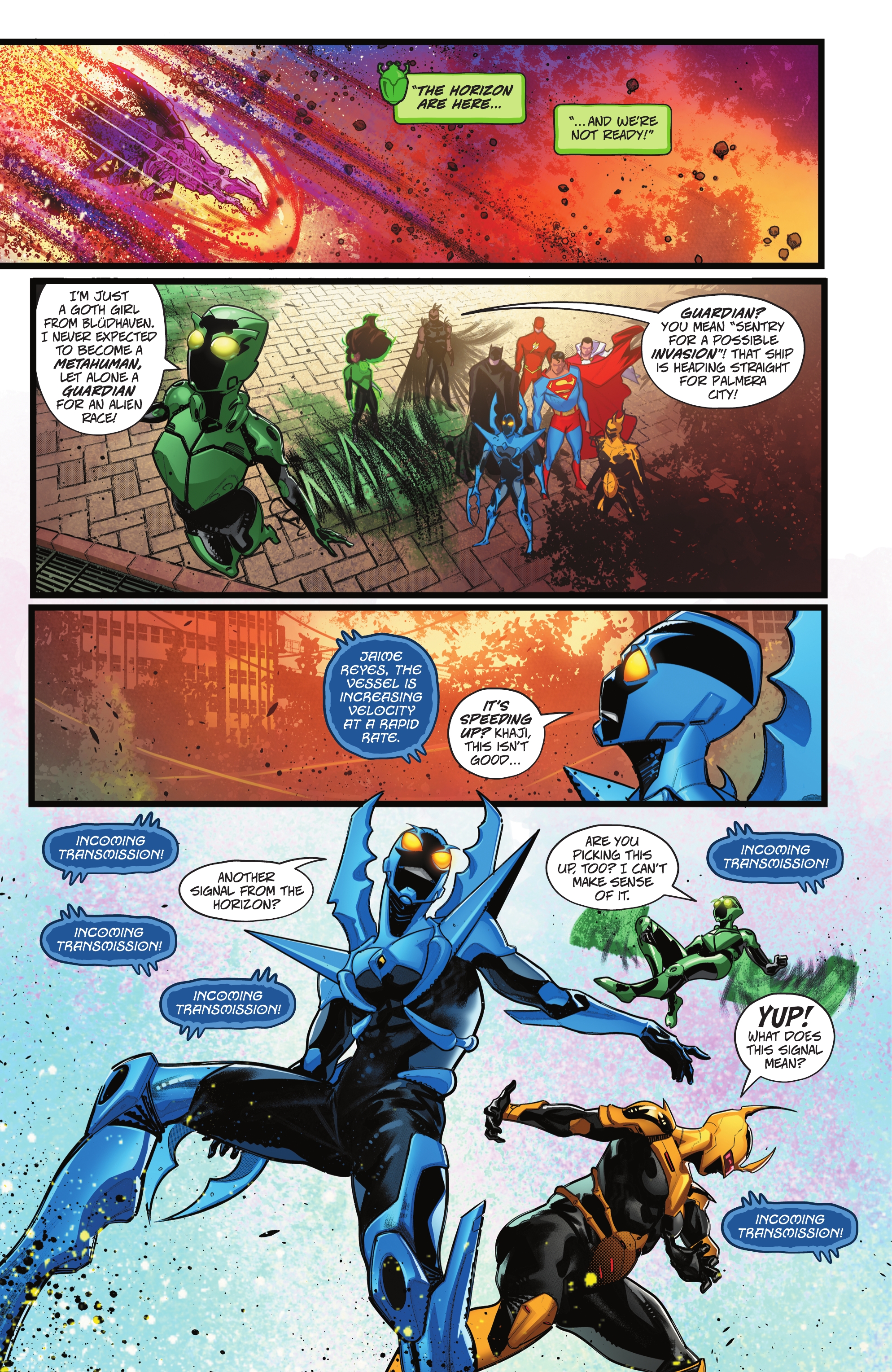 Read online Blue Beetle: Graduation Day comic -  Issue #6 - 3