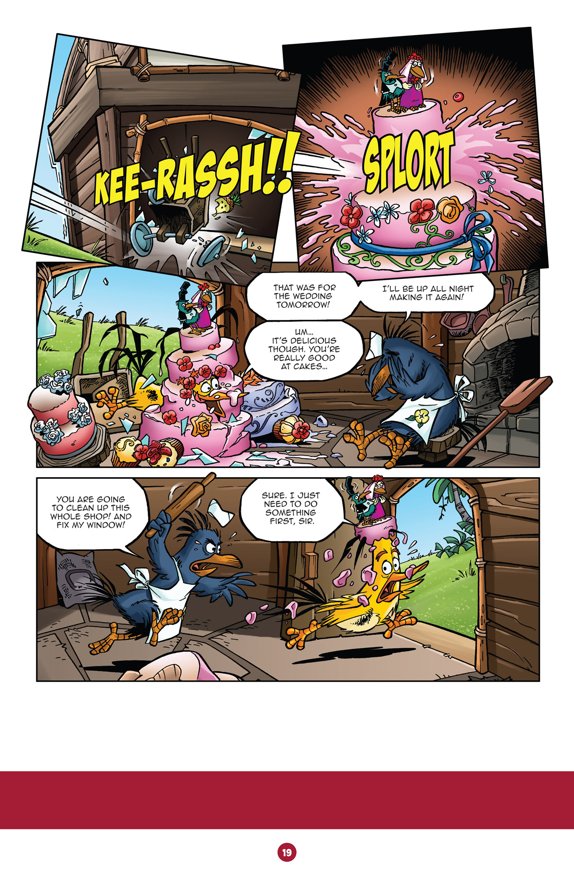 Read online Angry Birds: Big Movie Eggstravaganza comic -  Issue # Full - 21