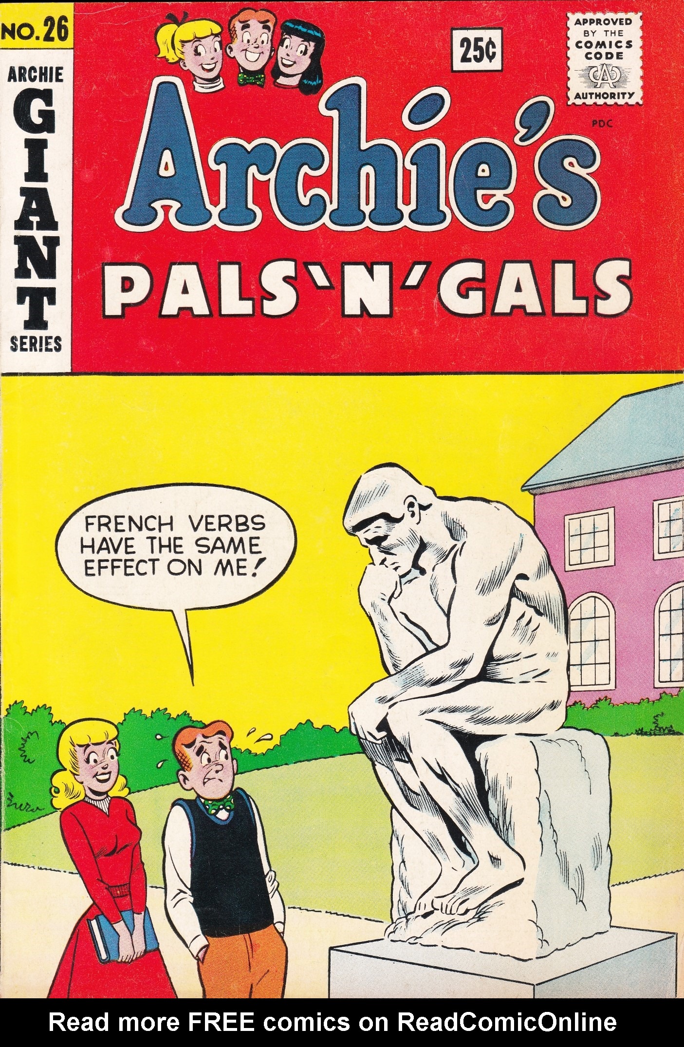 Read online Archie's Pals 'N' Gals (1952) comic -  Issue #26 - 1