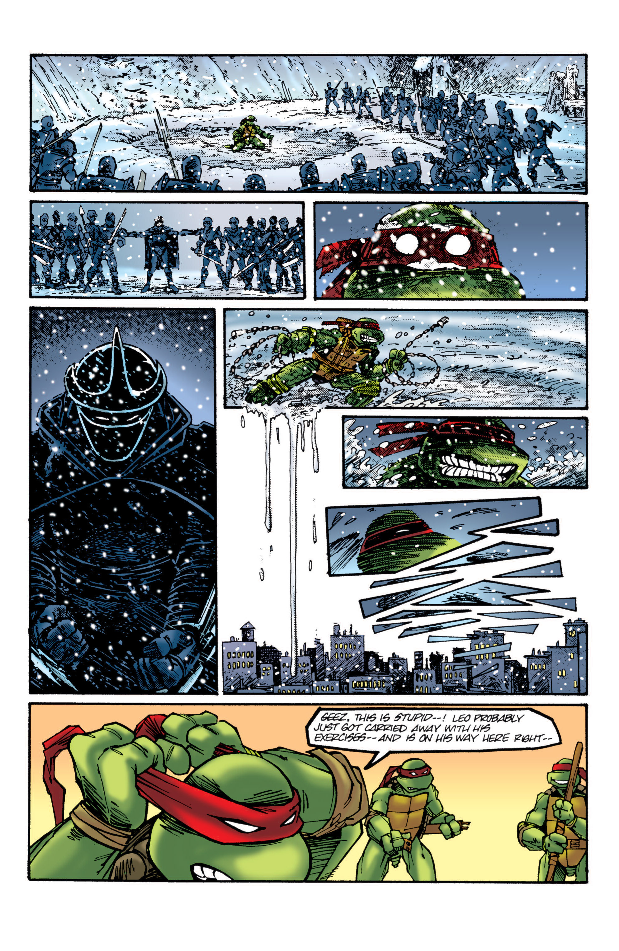 Read online Teenage Mutant Ninja Turtles Color Classics: Leonardo Micro-Series comic -  Issue # Full - 30