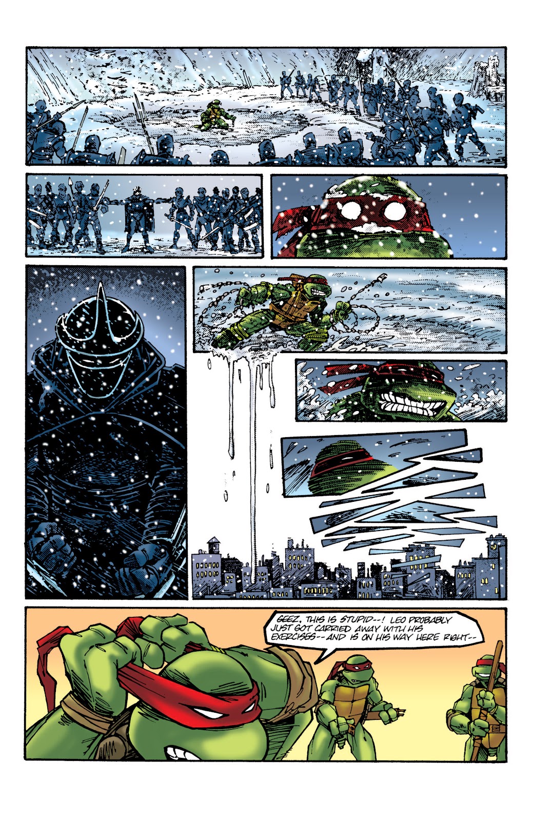 Teenage Mutant Ninja Turtles Color Classics: Leonardo Micro-Series issue Full - Page 30