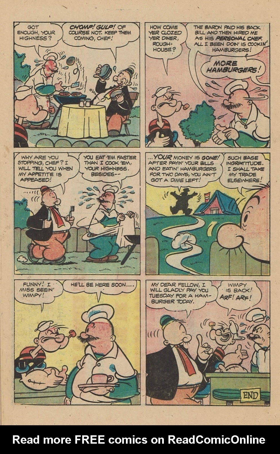 Read online Popeye (1948) comic -  Issue #136 - 24