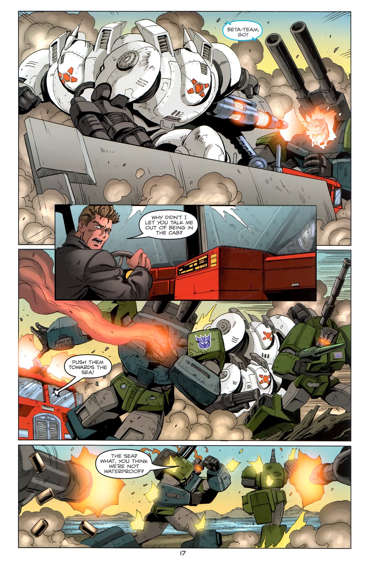 Read online The Transformers (2009) comic -  Issue #10 - 18