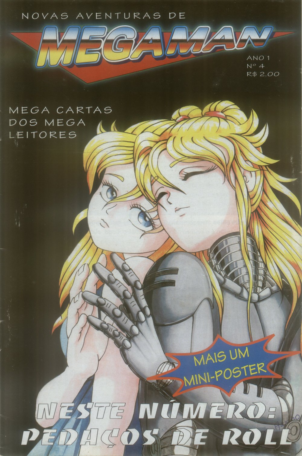 Read online Novas Aventuras de Megaman comic -  Issue #4 - 1