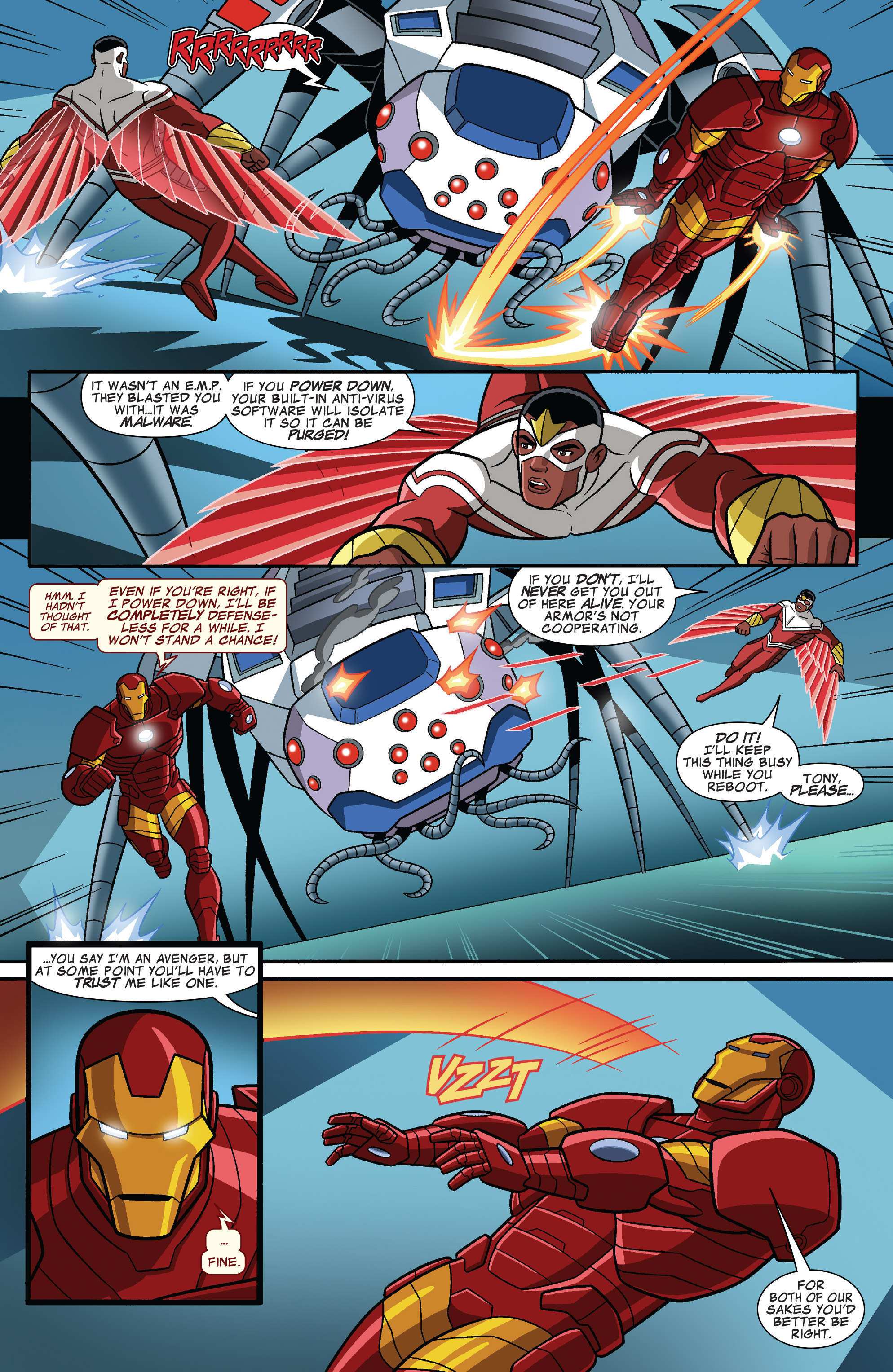 Read online Avengers Vs comic -  Issue #4 - 9