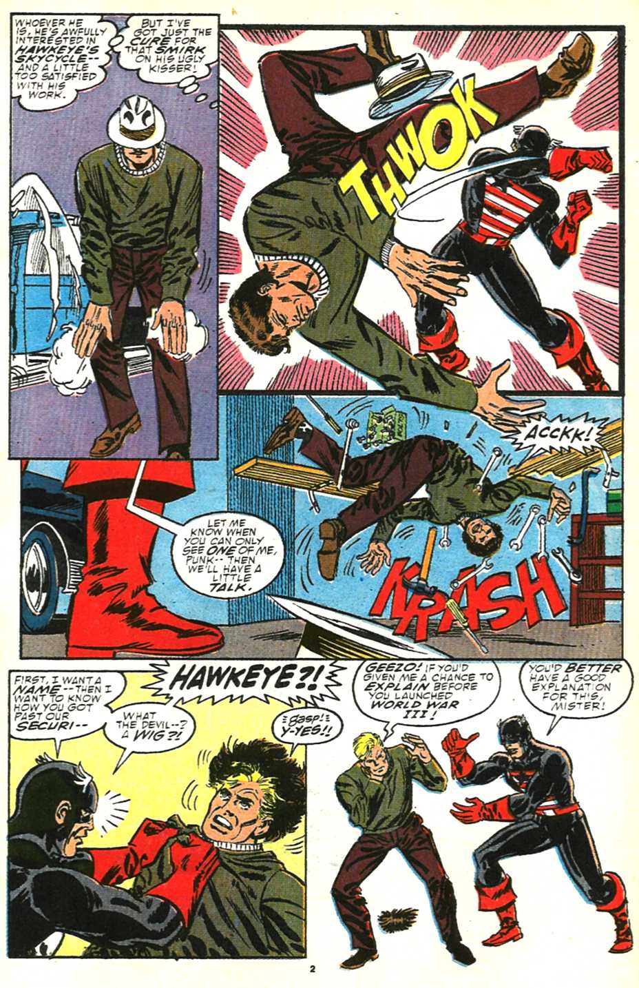 Read online Avengers Spotlight comic -  Issue #31 - 3