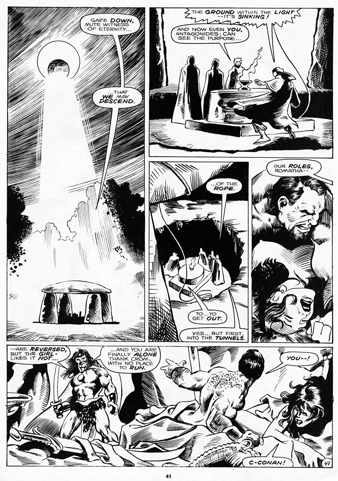 Read online The Savage Sword Of Conan comic -  Issue #180 - 43