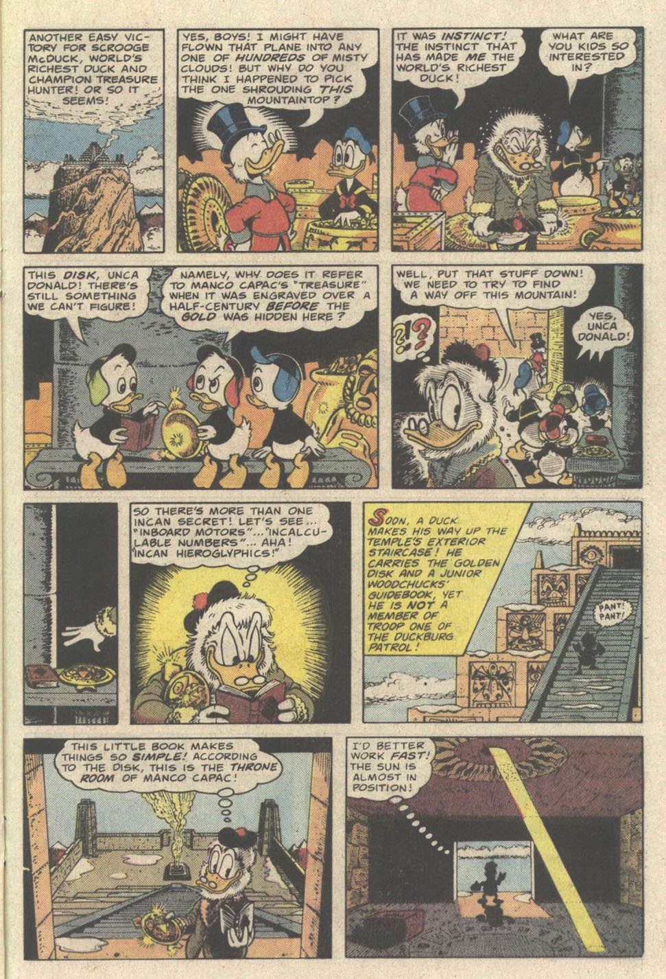 Read online Uncle Scrooge (1953) comic -  Issue #219 - 21