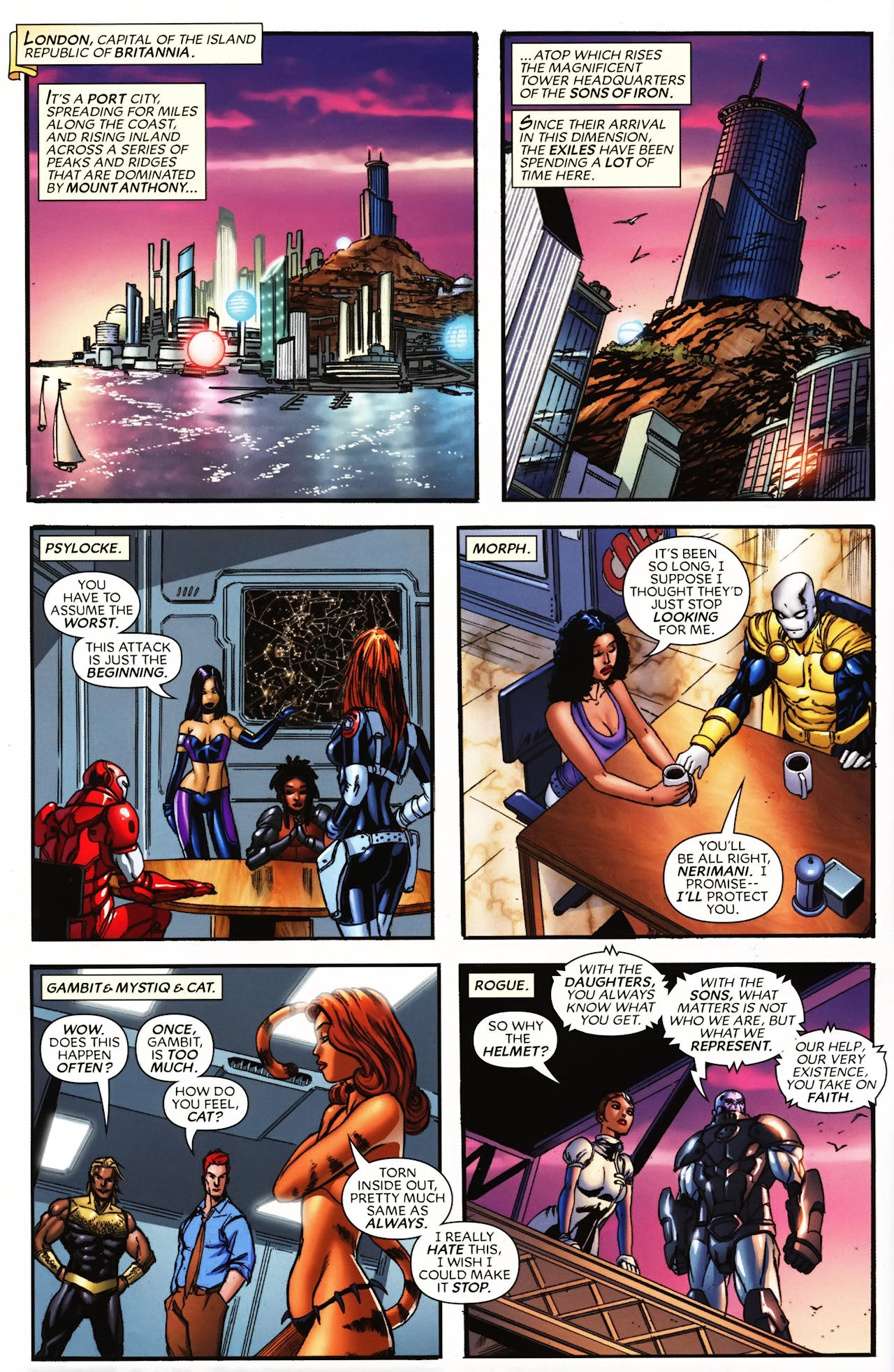 Read online New Exiles comic -  Issue #15 - 3