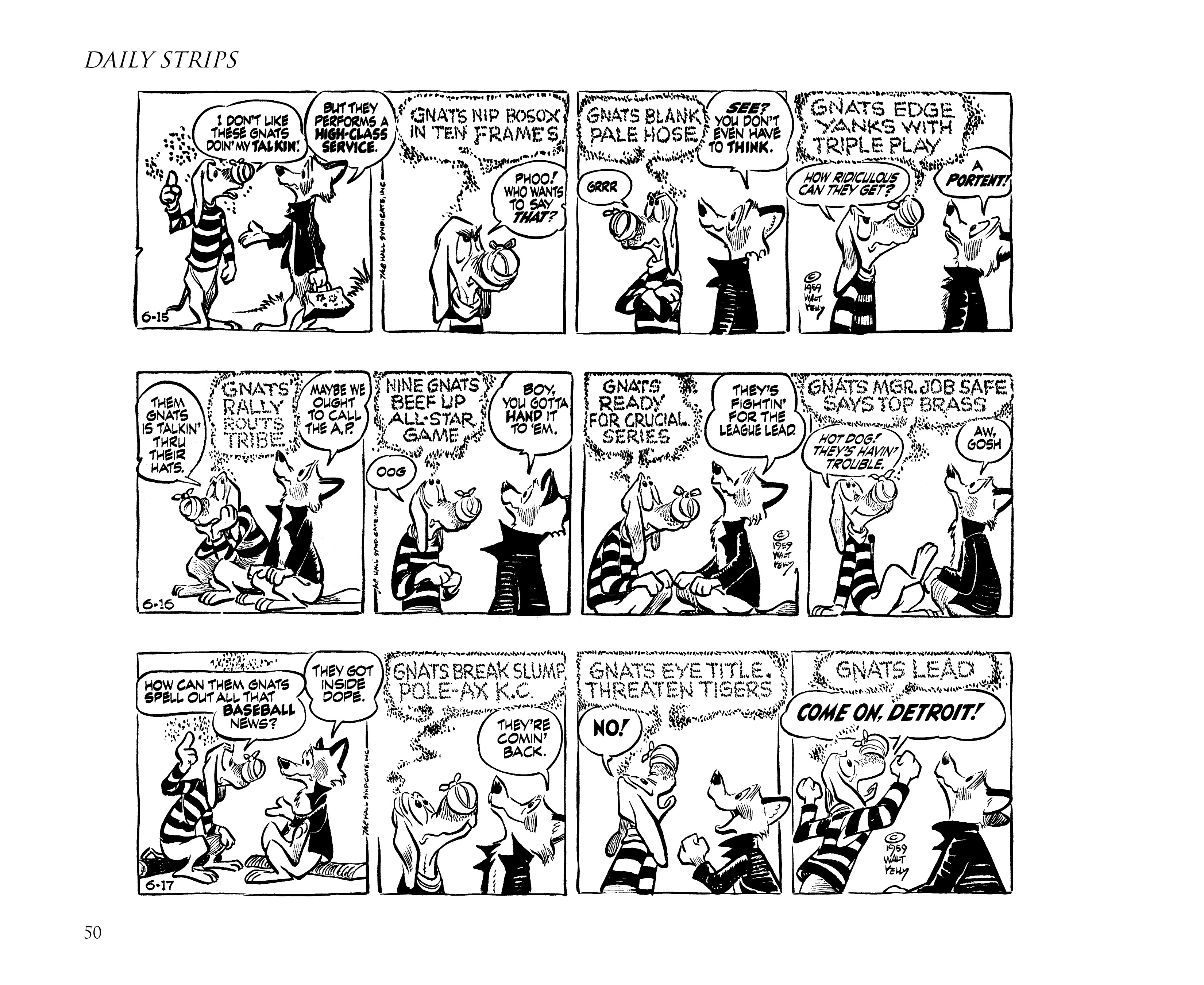 Read online Pogo by Walt Kelly: The Complete Syndicated Comic Strips comic -  Issue # TPB 6 (Part 1) - 60