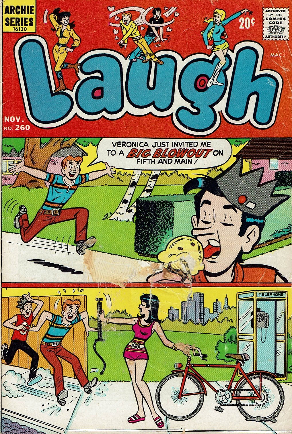 Read online Laugh (Comics) comic -  Issue #260 - 1