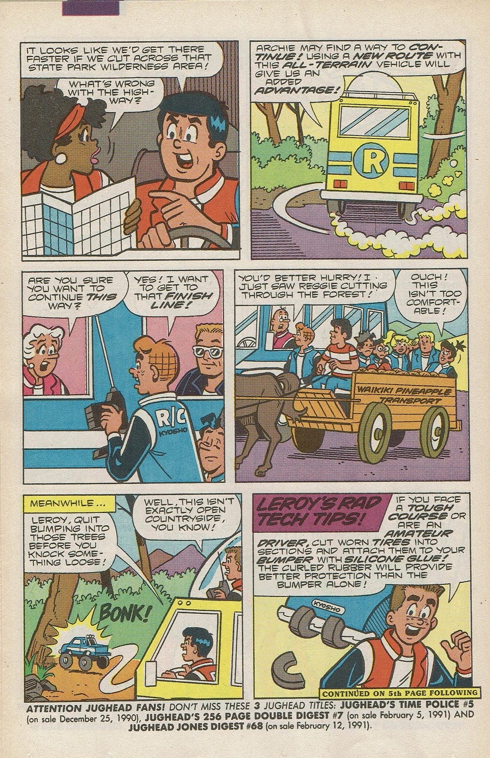 Read online Archie's R/C Racers comic -  Issue #10 - 24