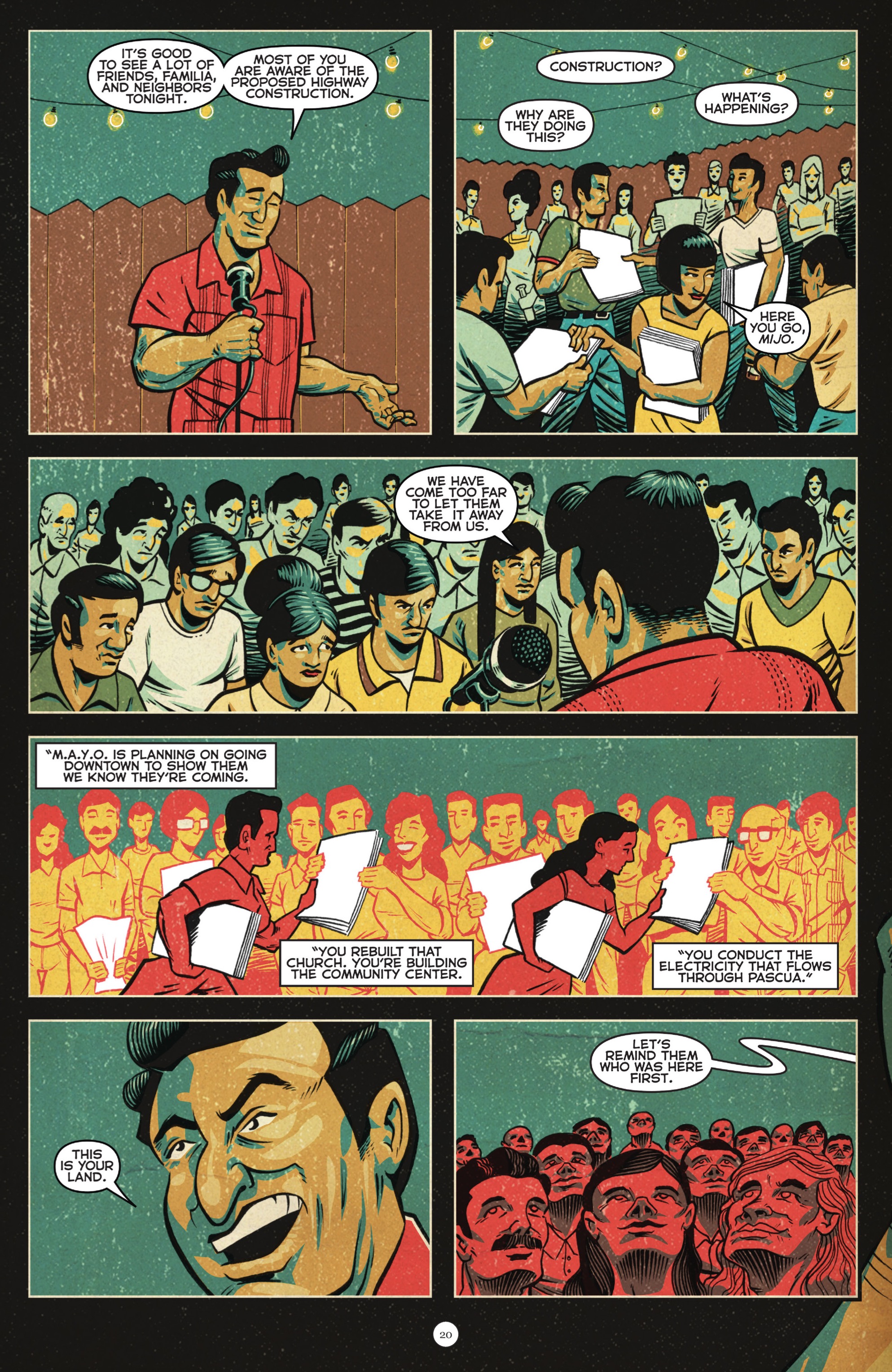 Read online La Voz De M.A.Y.O.: Tata Rambo comic -  Issue # TPB 1 - 27