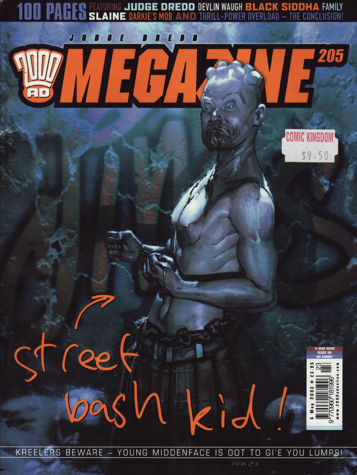 Read online Judge Dredd Megazine (Vol. 5) comic -  Issue #205 - 1