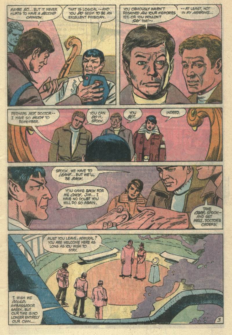 Read online Star Trek (1984) comic -  Issue #9 - 4