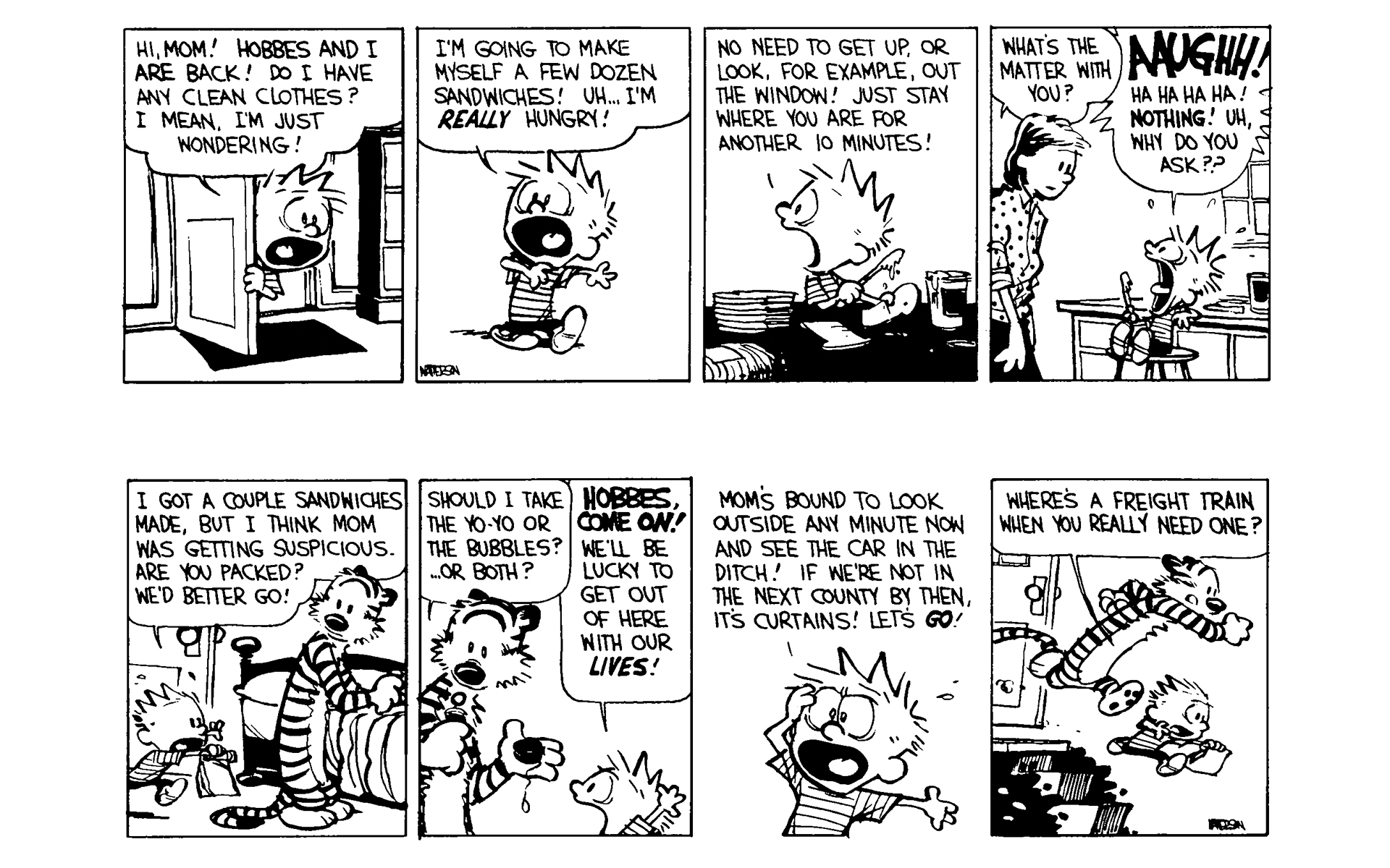 Read online Calvin and Hobbes comic -  Issue #5 - 105