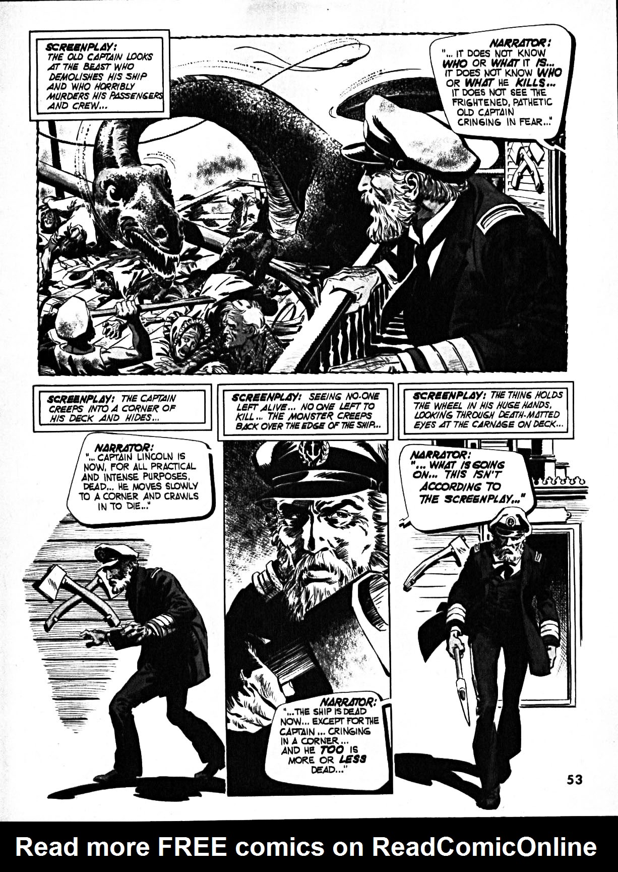 Read online Scream (1973) comic -  Issue #2 - 53