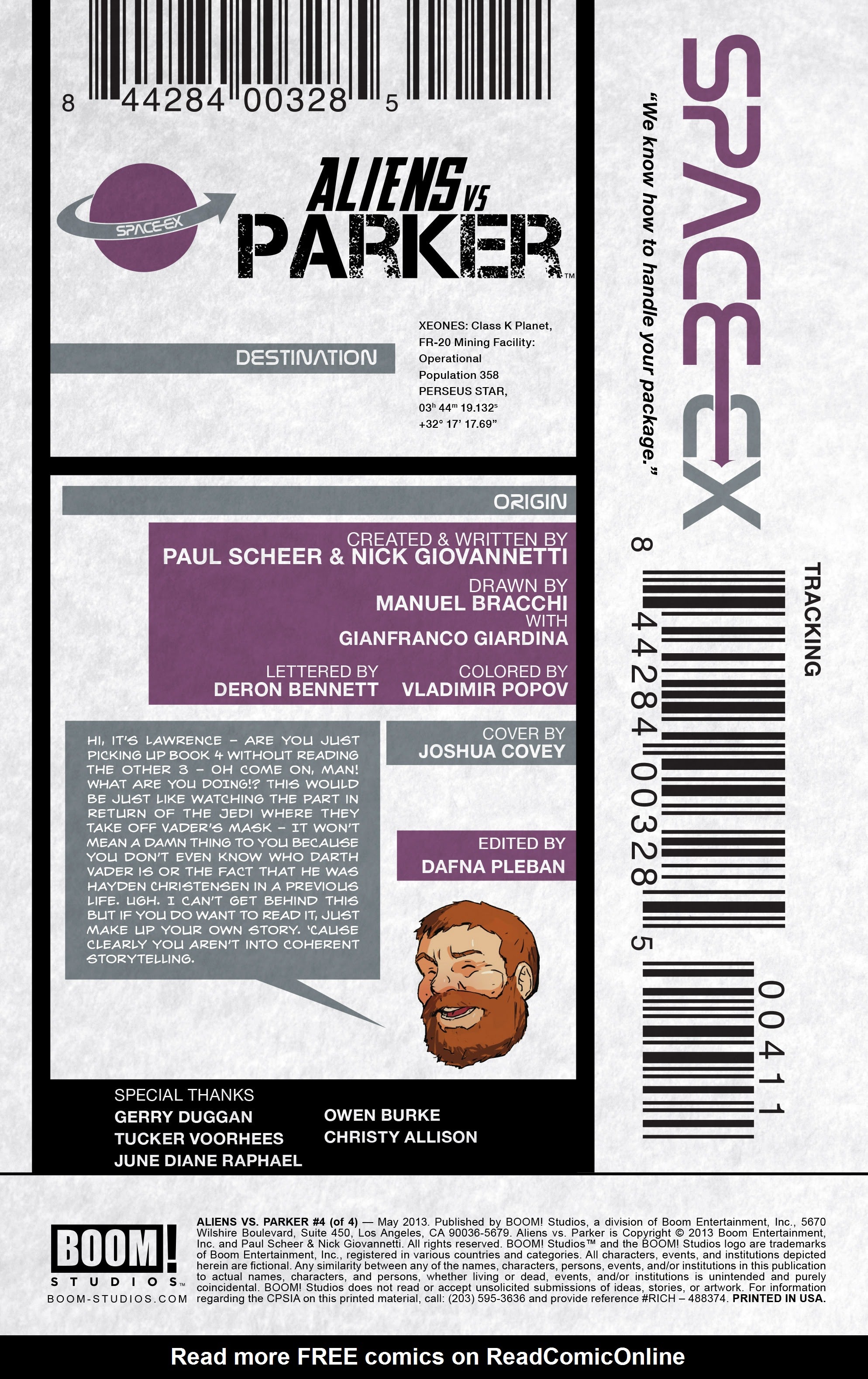 Read online Aliens vs. Parker comic -  Issue #4 - 2