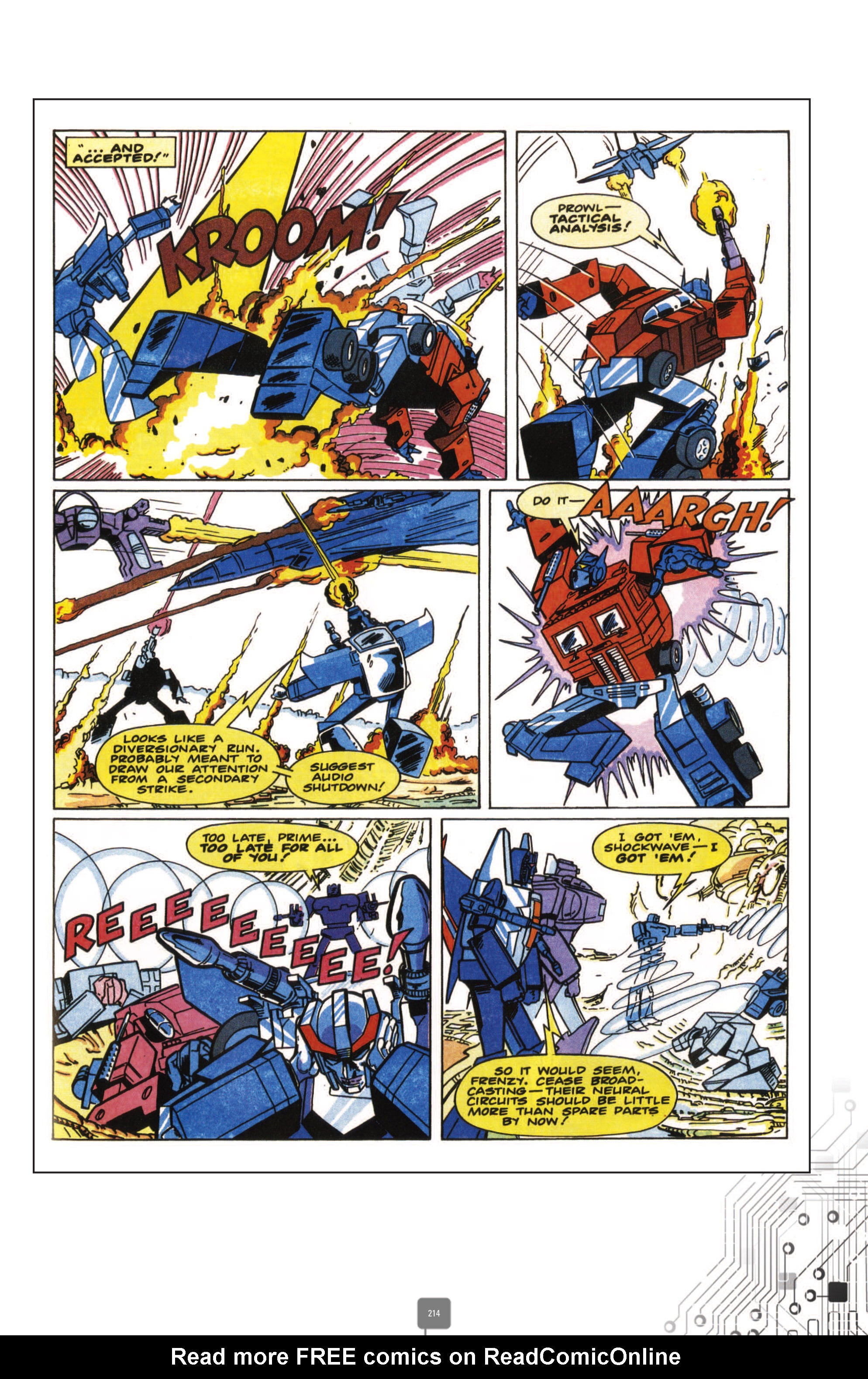 Read online The Transformers Classics UK comic -  Issue # TPB 3 - 214