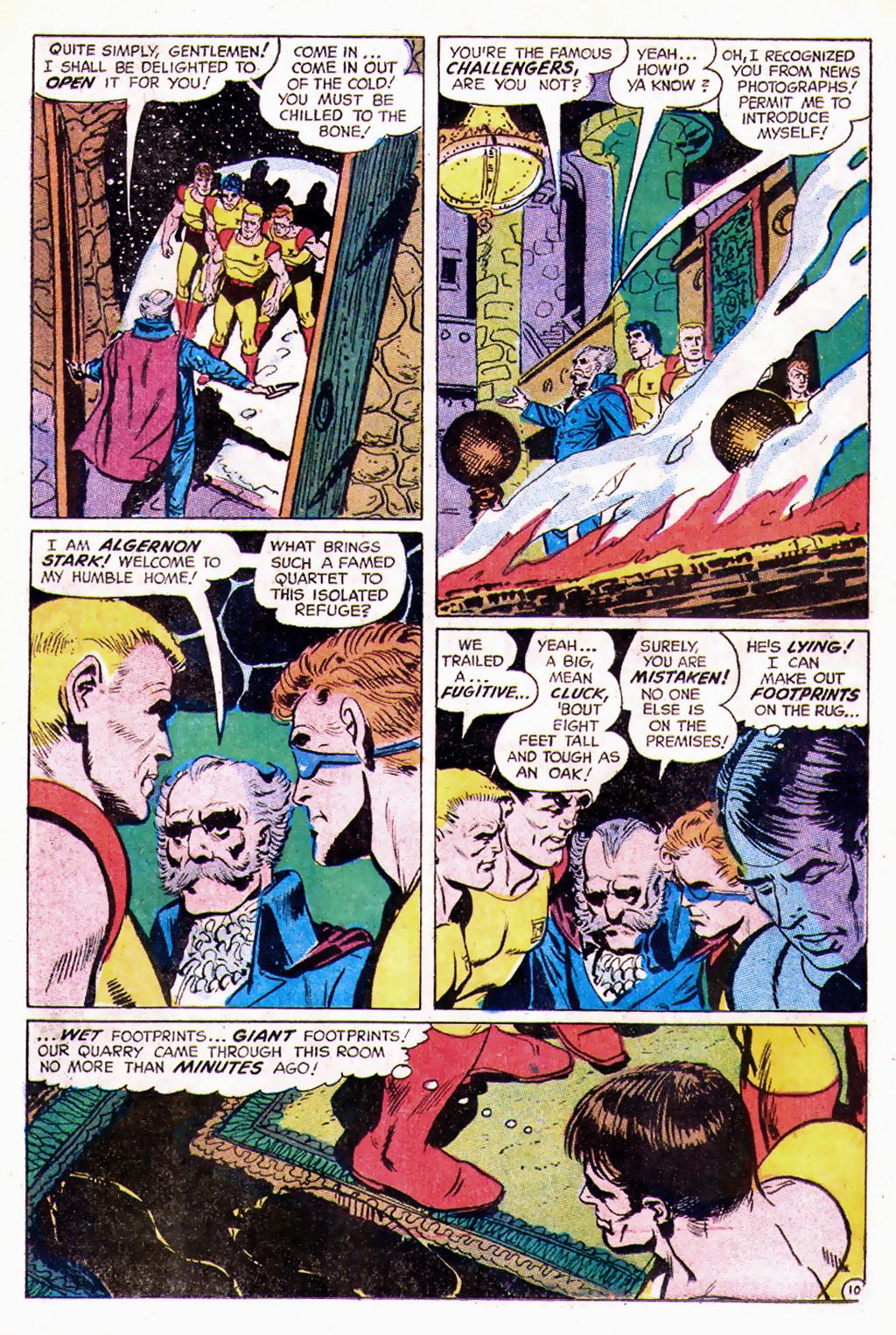 Read online Challengers of the Unknown (1958) comic -  Issue #69 - 11