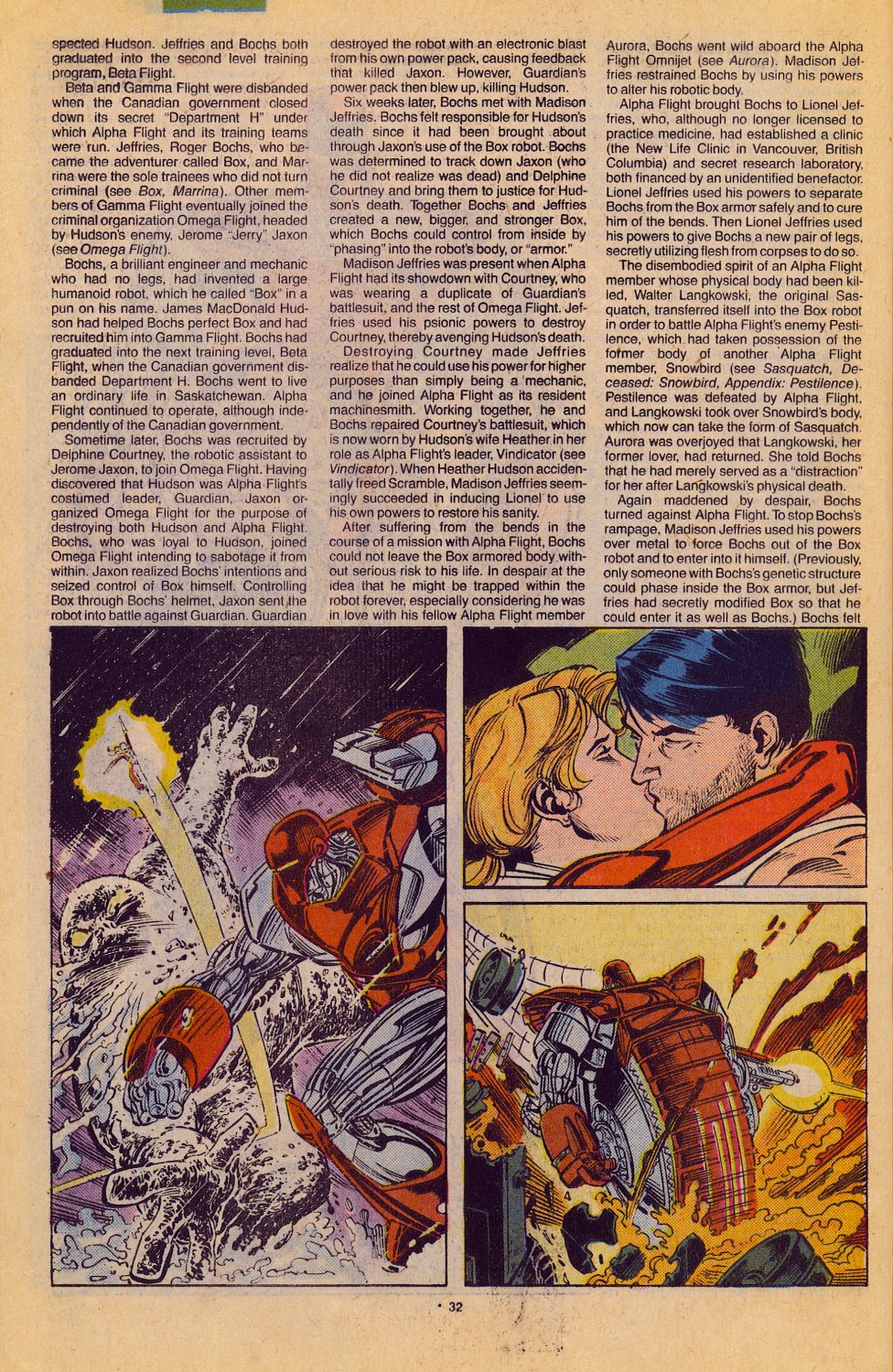 Read online The Official Handbook of the Marvel Universe: Update '89 comic -  Issue #1 - 35