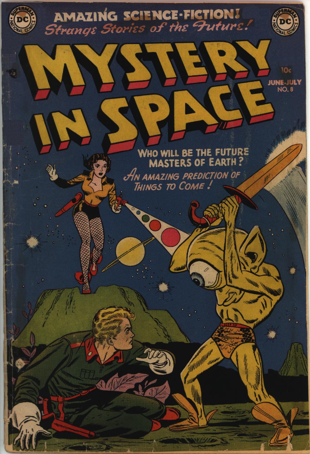 Read online Mystery in Space (1951) comic -  Issue #8 - 1