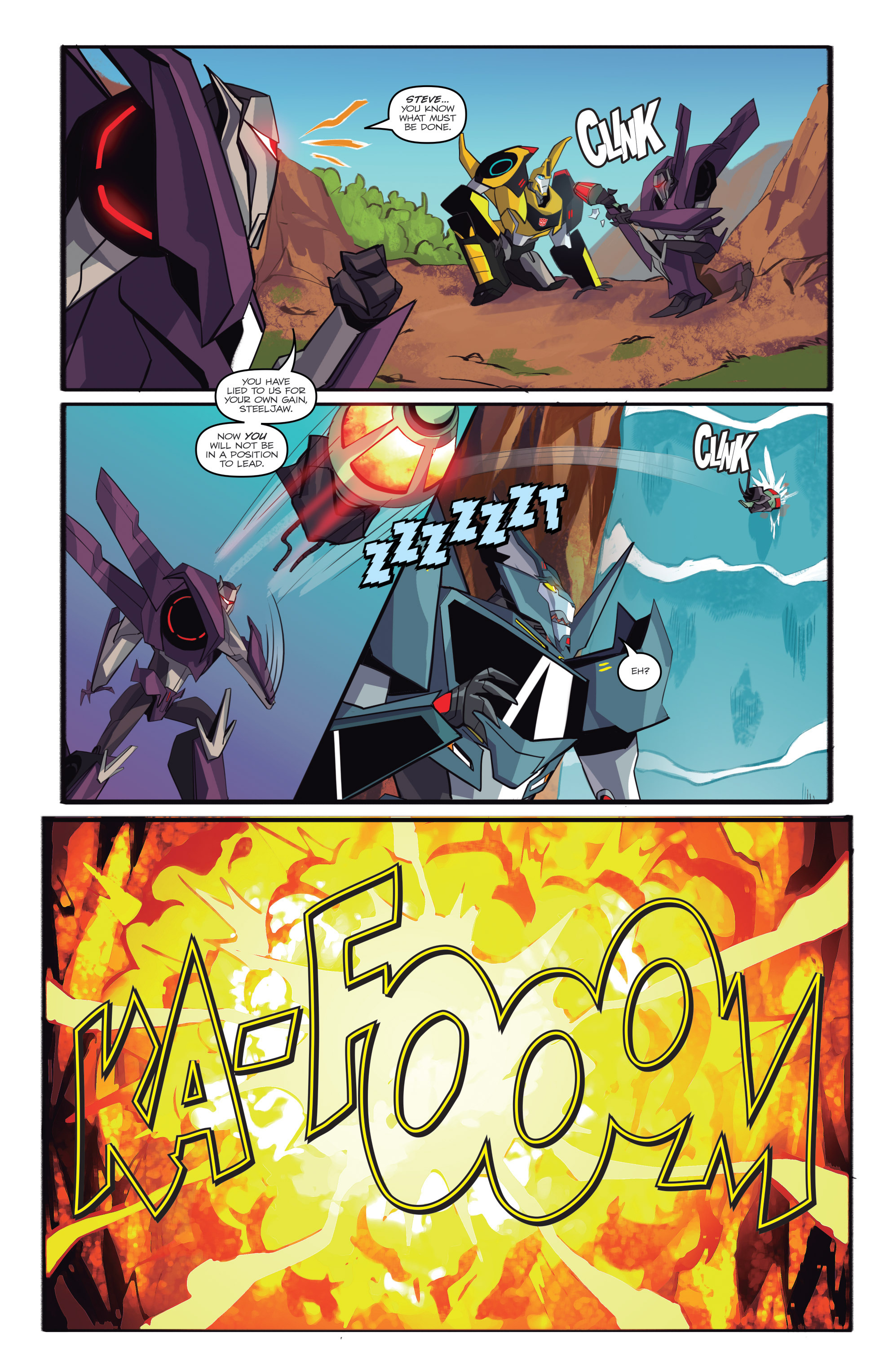 Read online Transformers: Robots In Disguise (2015) comic -  Issue #6 - 21