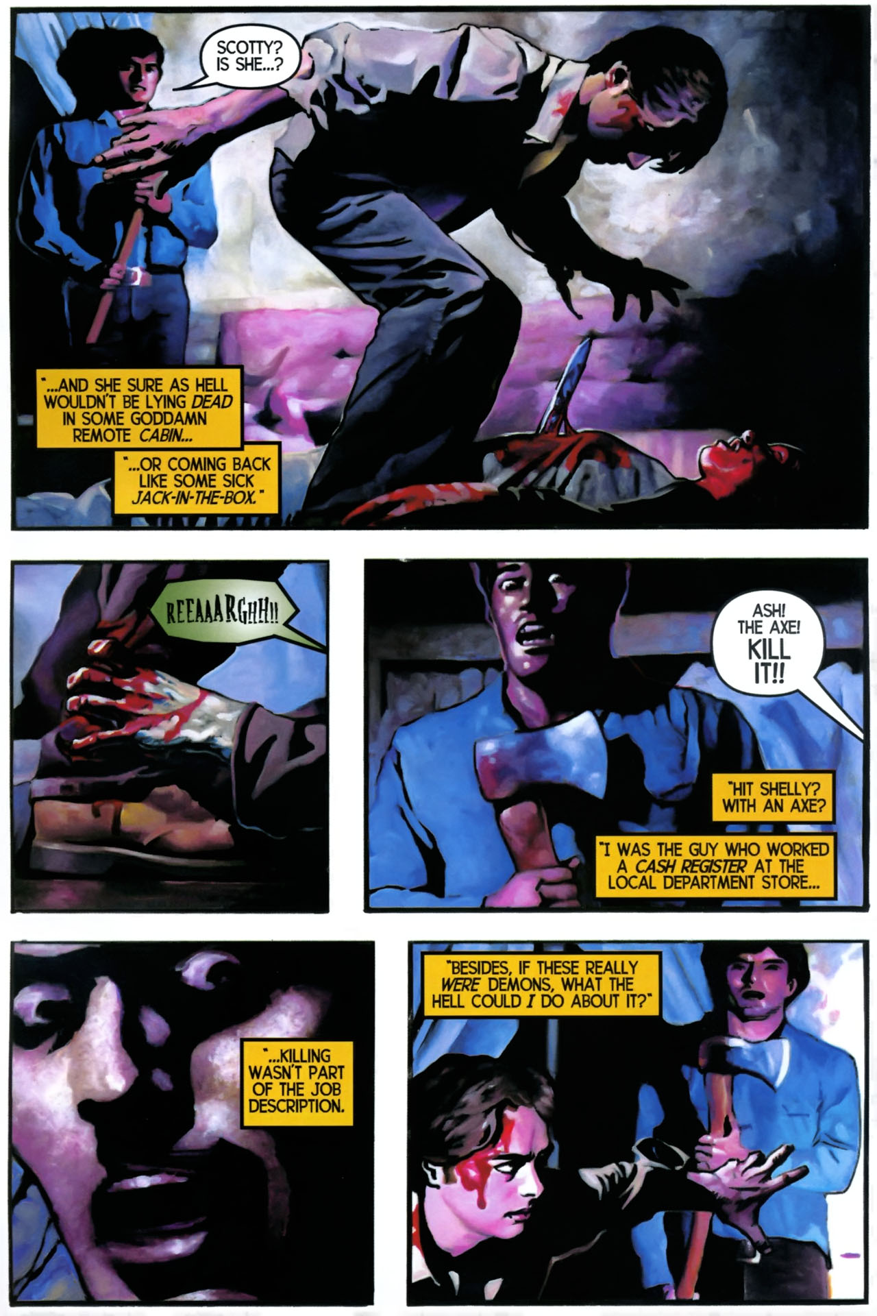 Read online The Evil Dead comic -  Issue #2 - 23