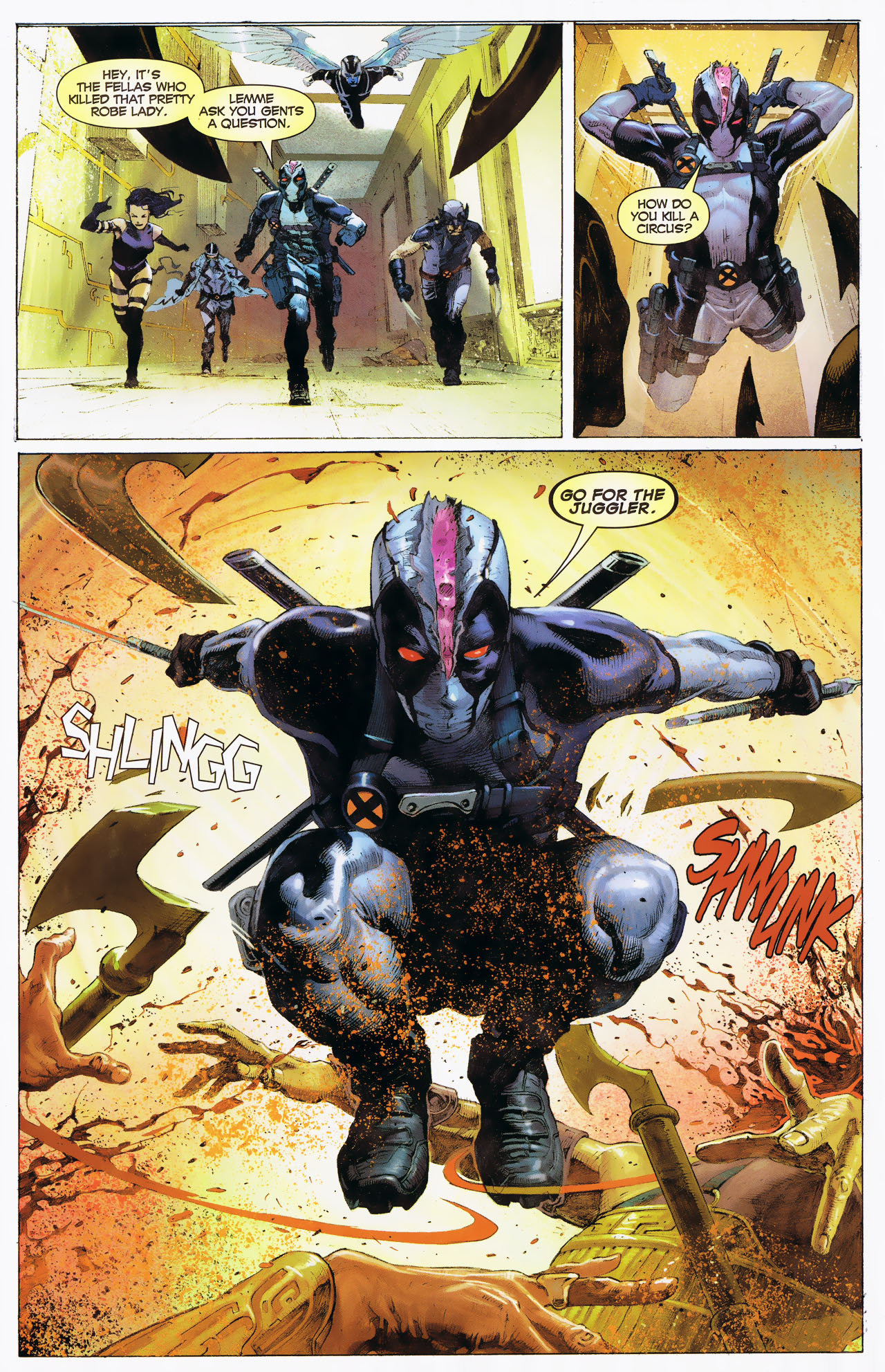Read online Uncanny X-Force: The Apocalypse Solution comic -  Issue # Full - 24
