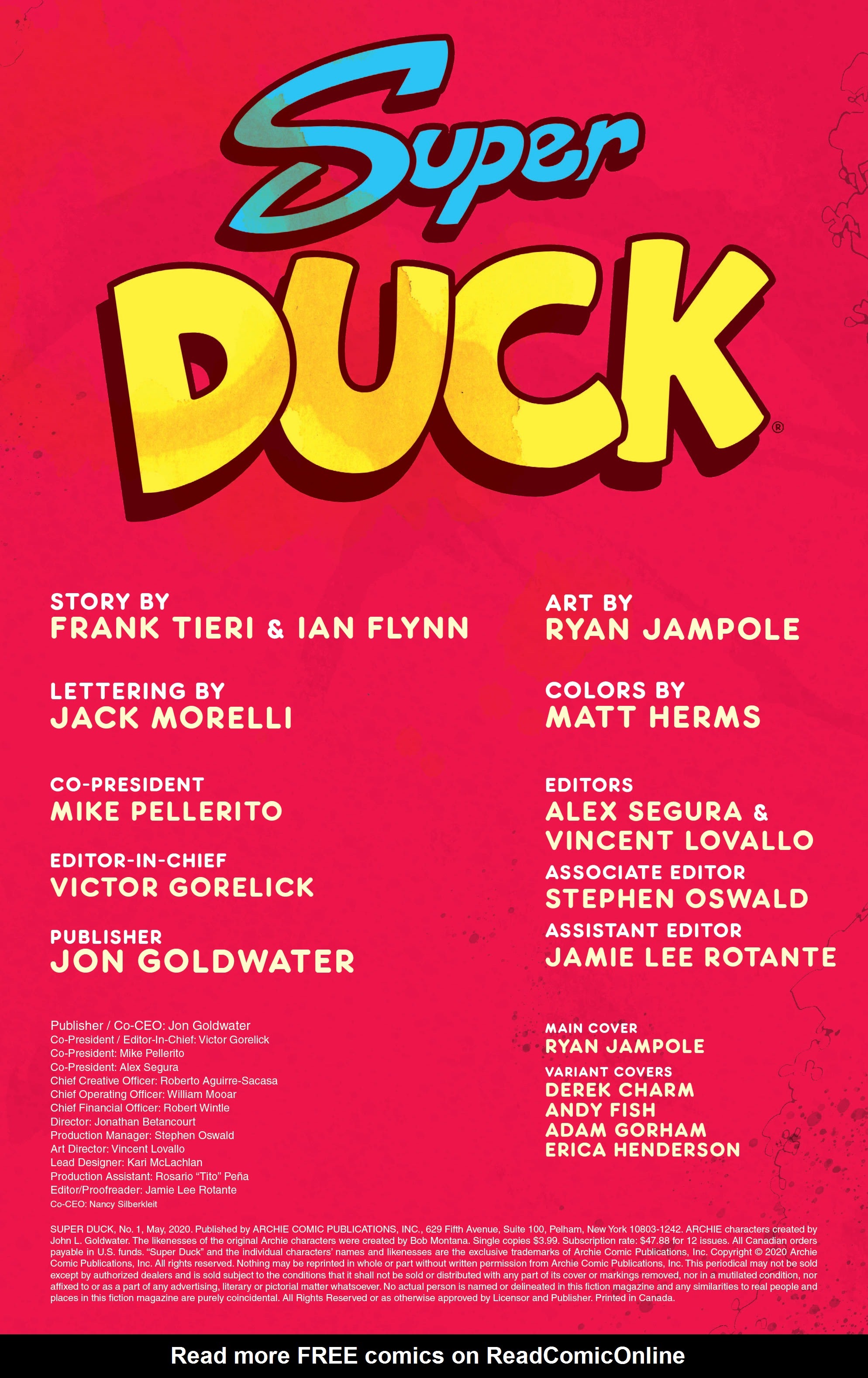 Read online Super Duck comic -  Issue #1 - 2