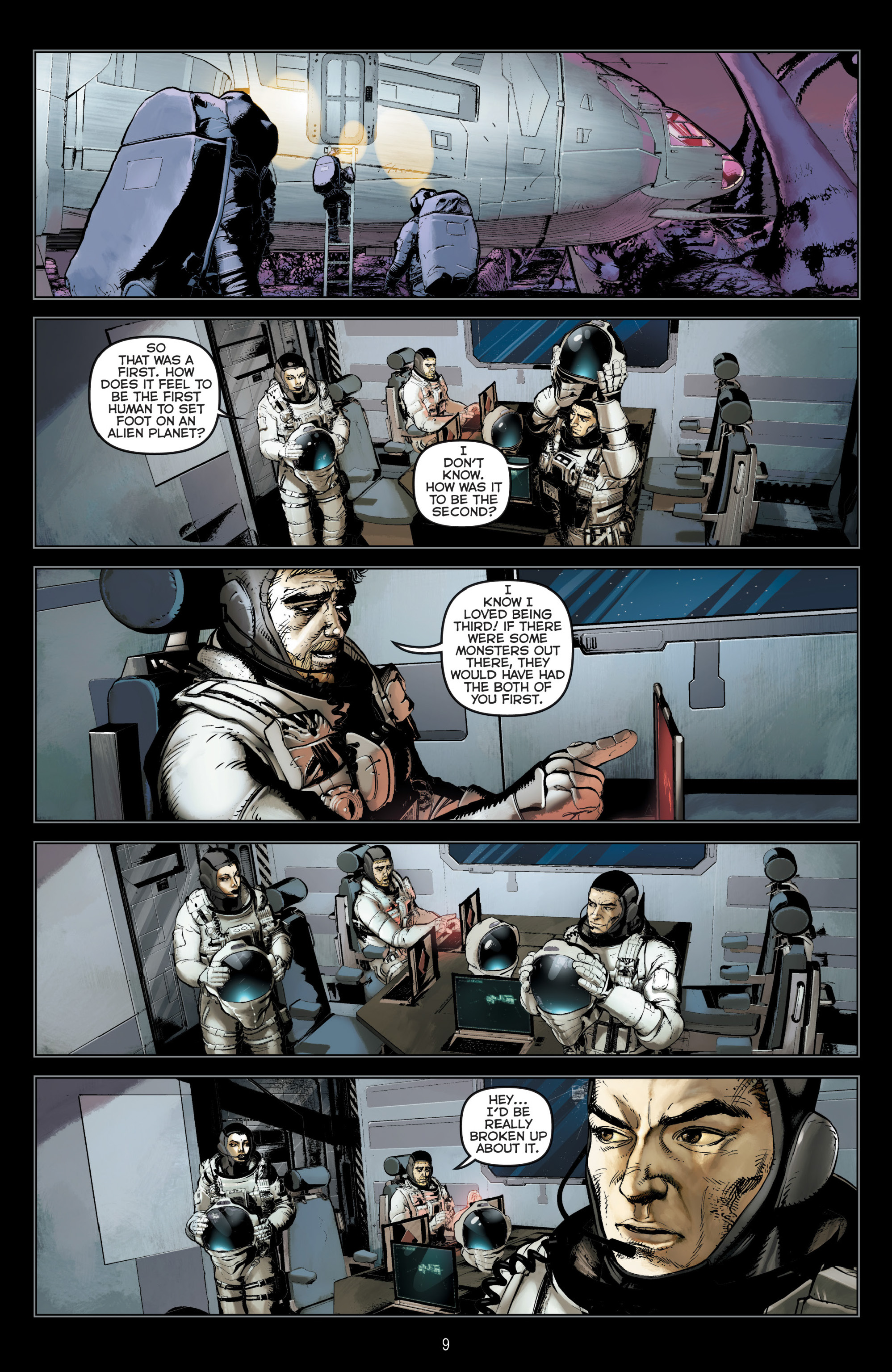 Read online Faster than Light comic -  Issue #2 - 13