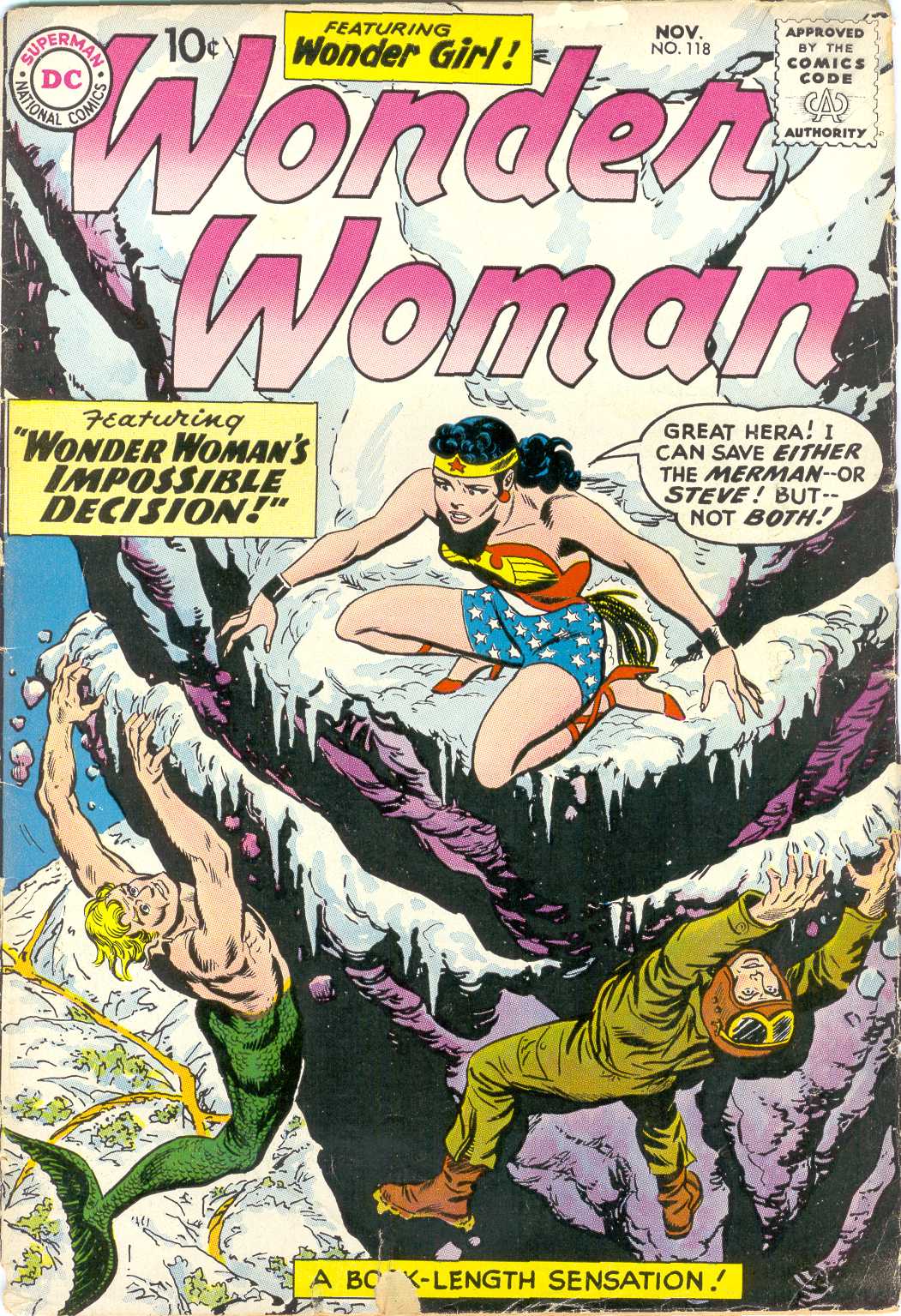 Read online Wonder Woman (1942) comic -  Issue #118 - 1