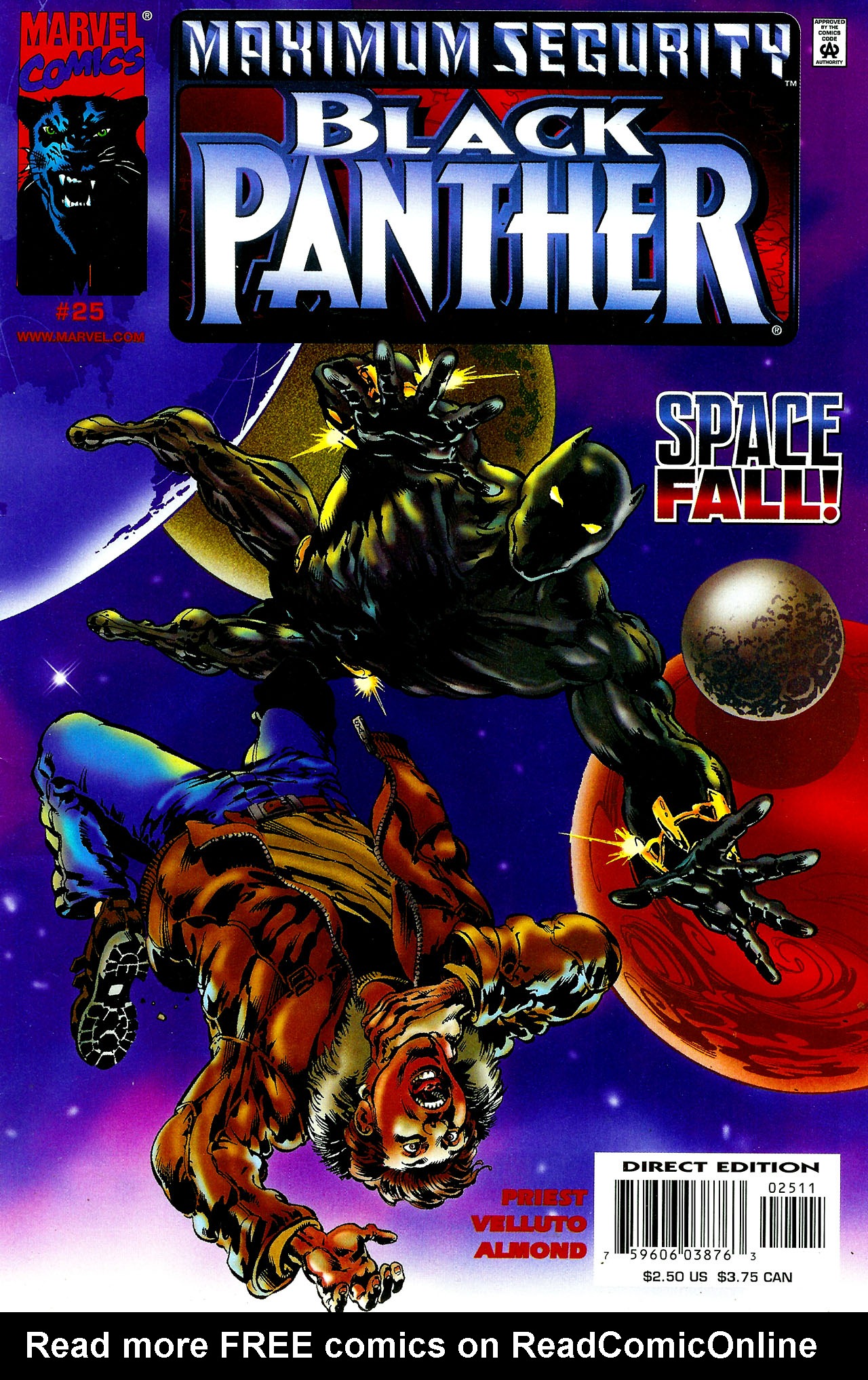 Read online Black Panther (1998) comic -  Issue #25 - 1