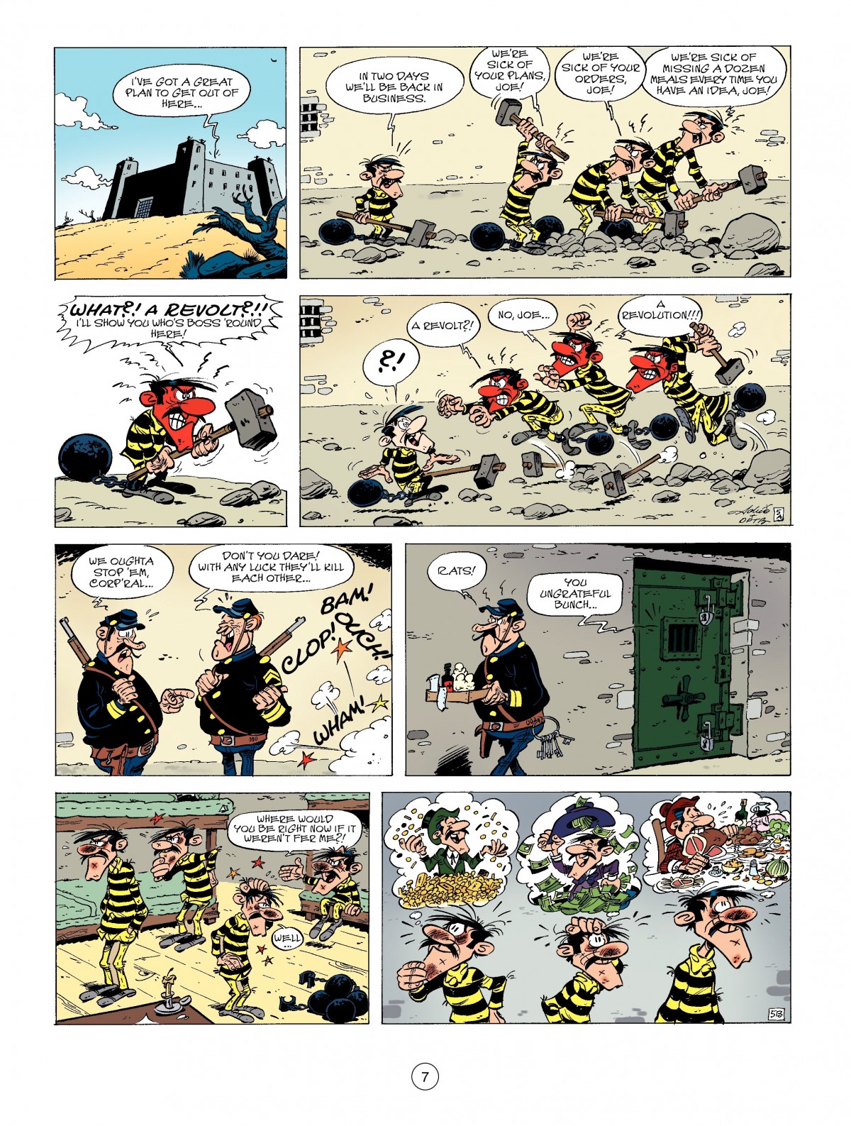 Read online A Lucky Luke Adventure comic -  Issue #42 - 7