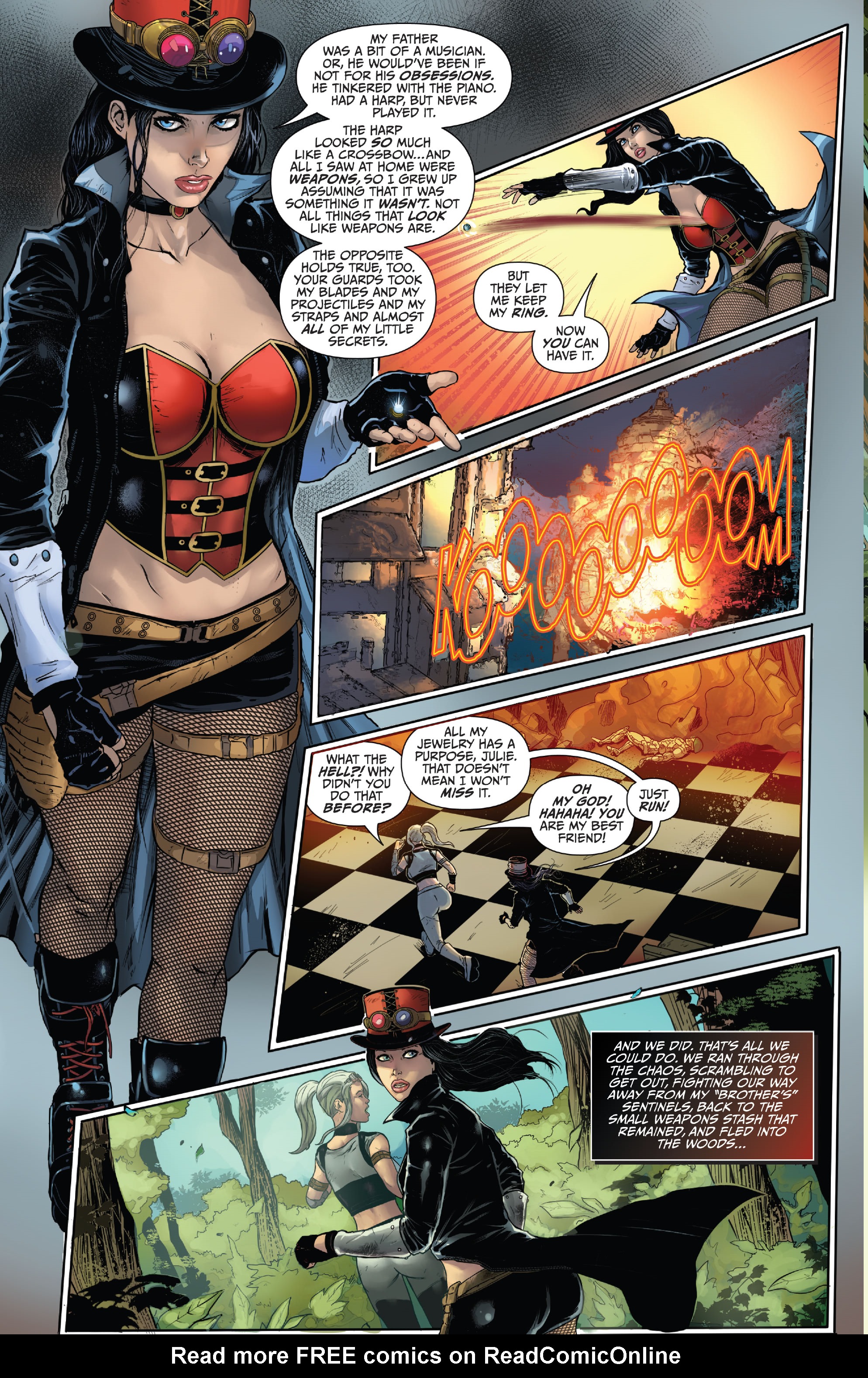 Read online Van Helsing Finding Neverland comic -  Issue # Full - 12