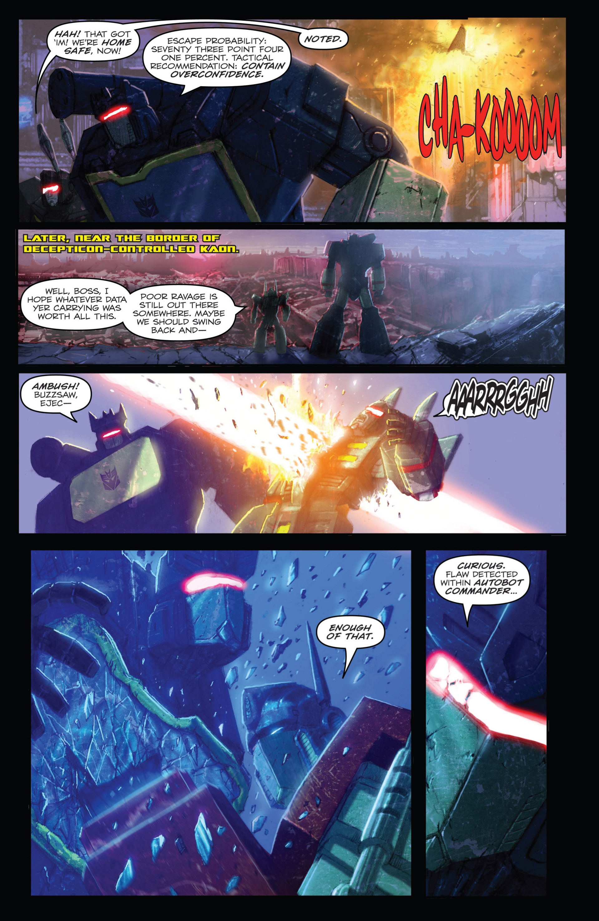 Read online Transformers: Autocracy comic -  Issue # Full - 31
