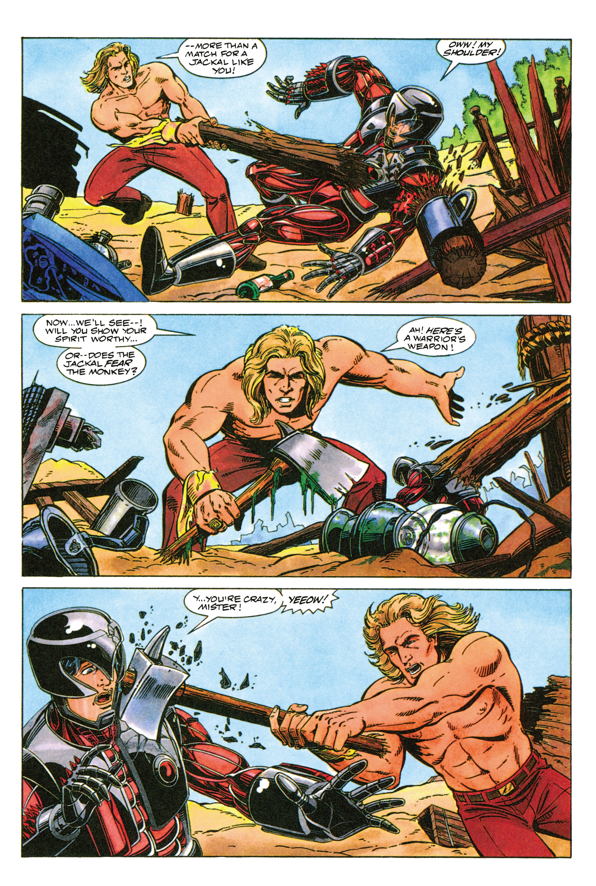 Read online Valiant Masters X-O Manowar: Into the Fire comic -  Issue # TPB (Part 2) - 71