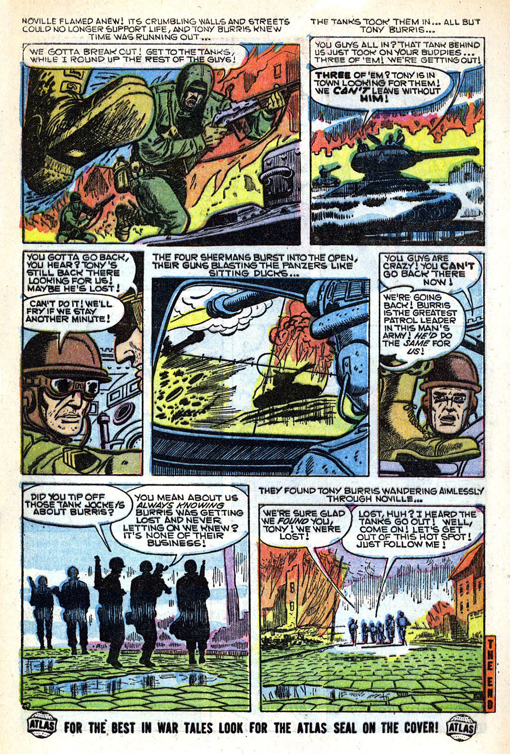 Read online War Comics comic -  Issue #33 - 32