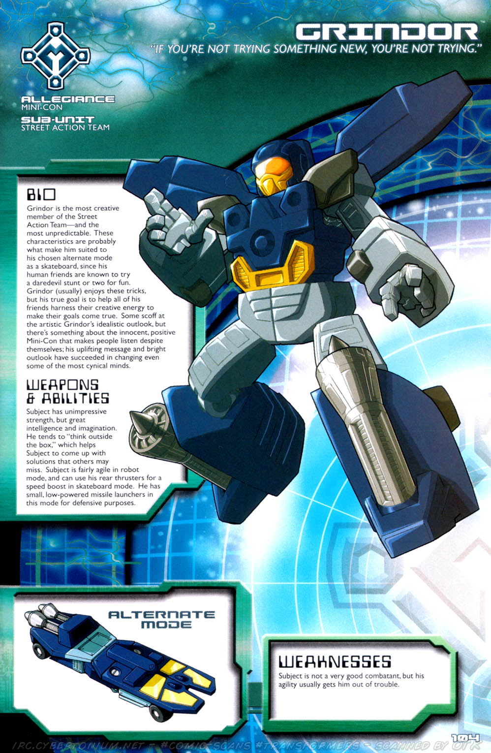 Read online More Than Meets The Eye: Transformers Armada comic -  Issue #3 - 14