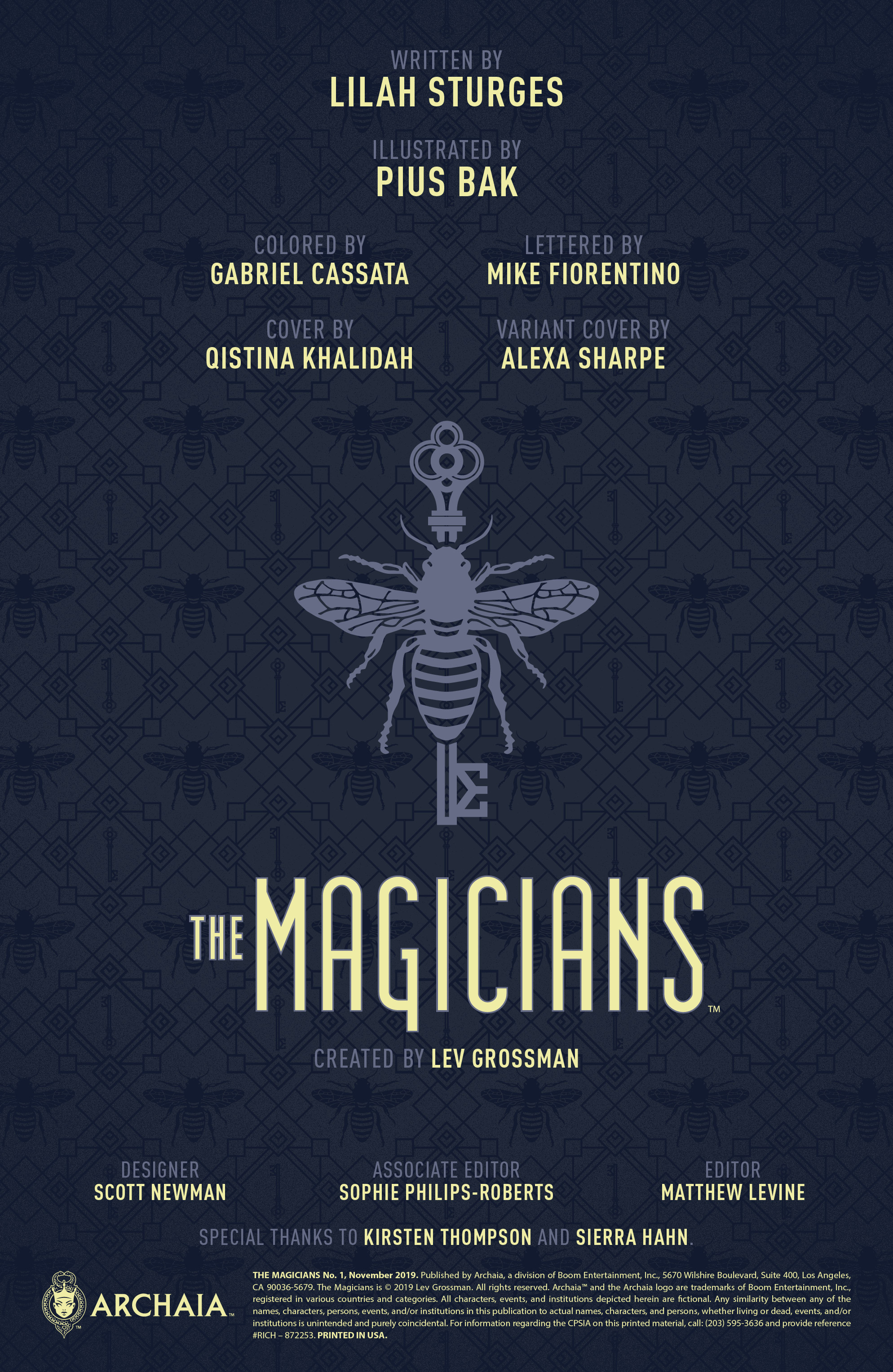 Read online The Magicians comic -  Issue #1 - 2