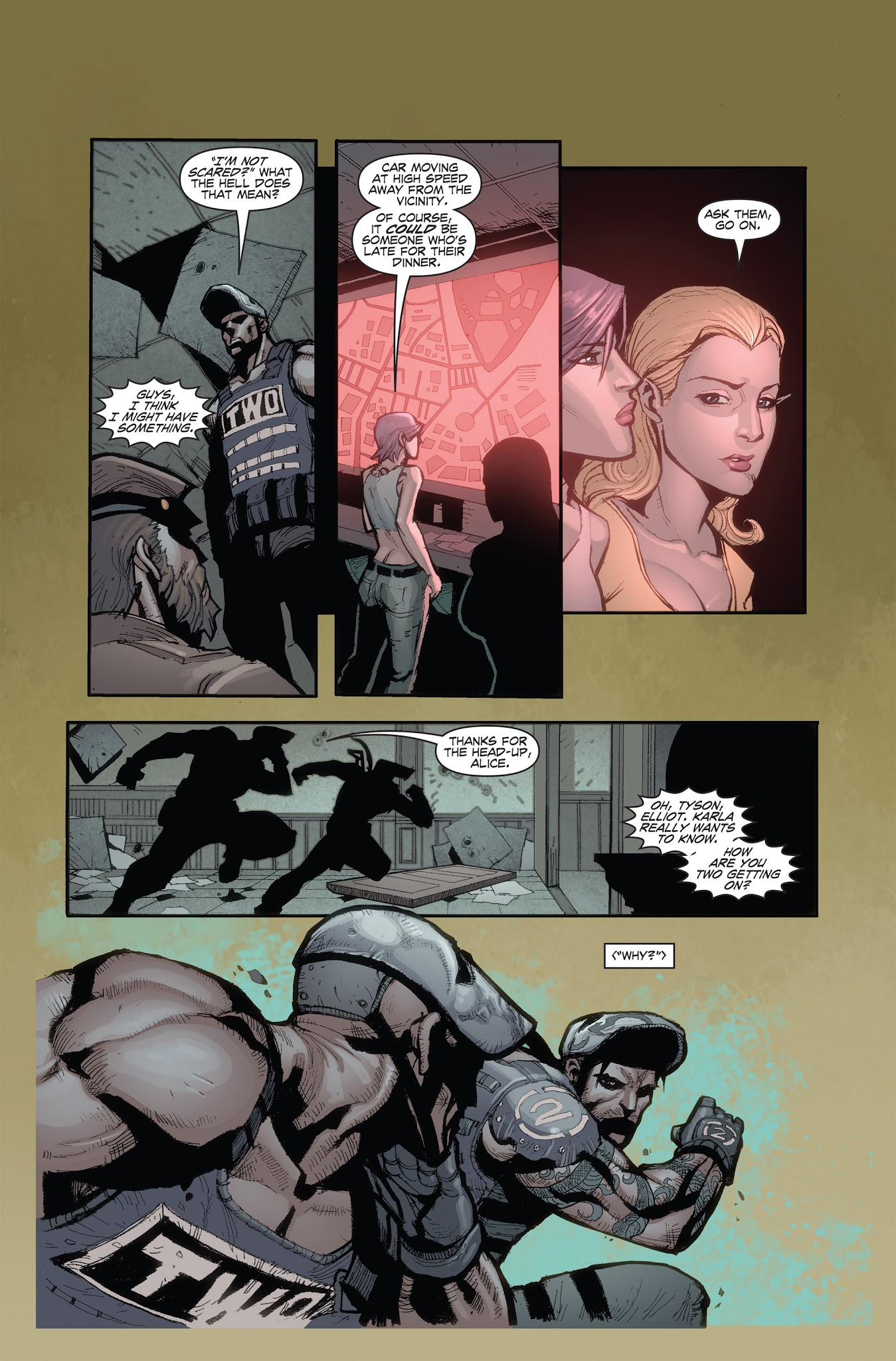 Read online Army of Two comic -  Issue #6 - 17