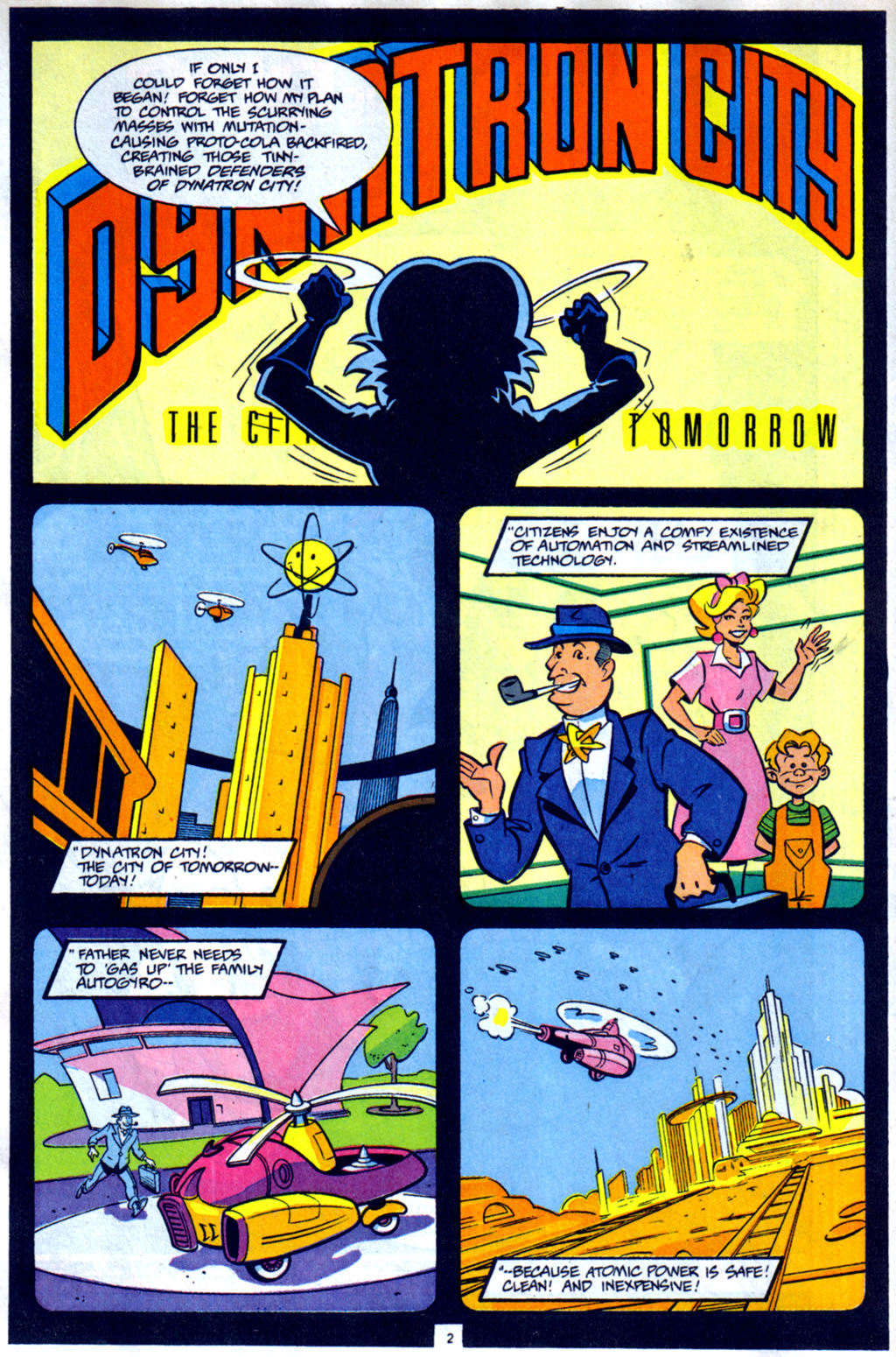 Read online Defenders of Dynatron City comic -  Issue #2 - 3