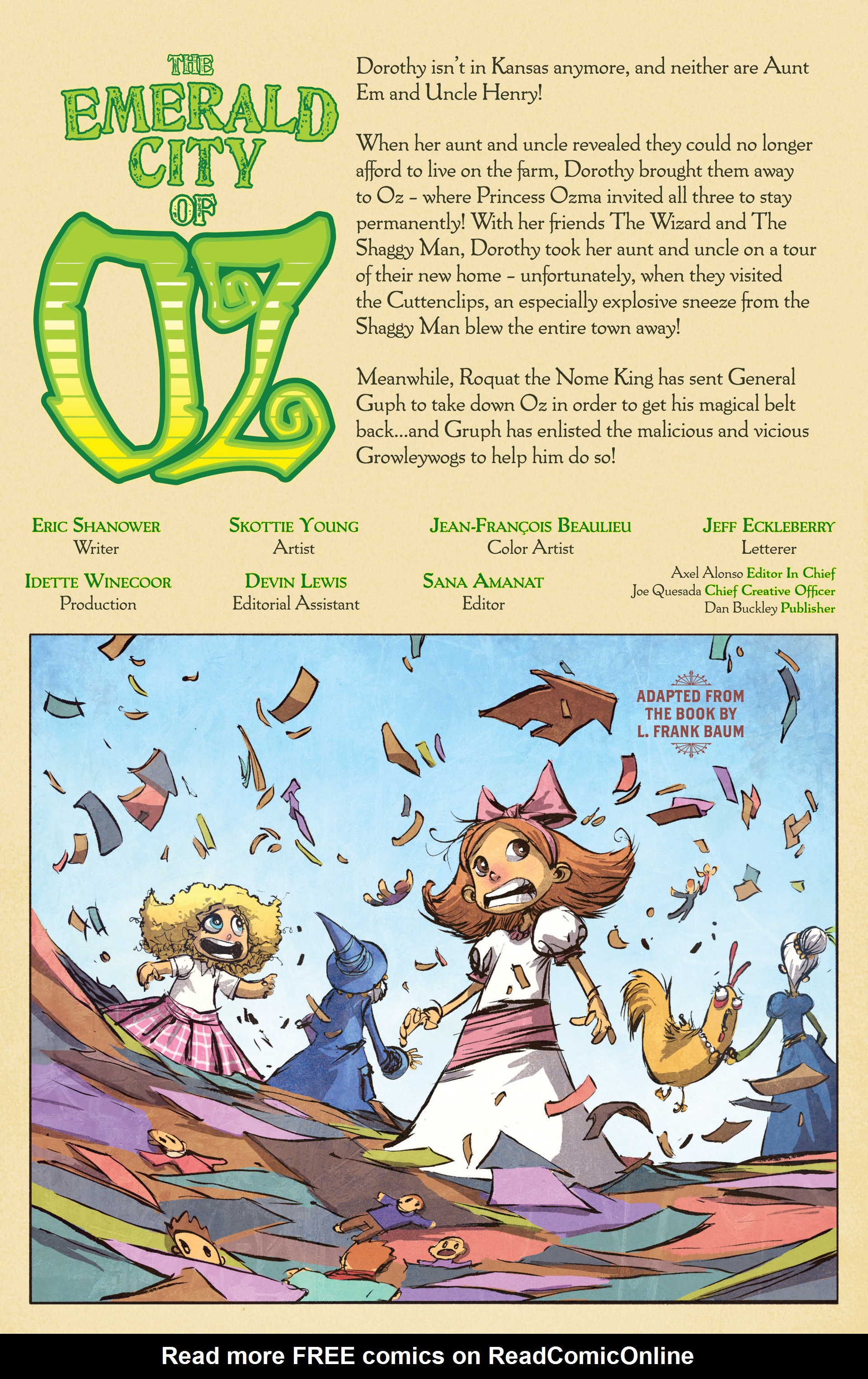 Read online The Emerald City of Oz comic -  Issue #3 - 2